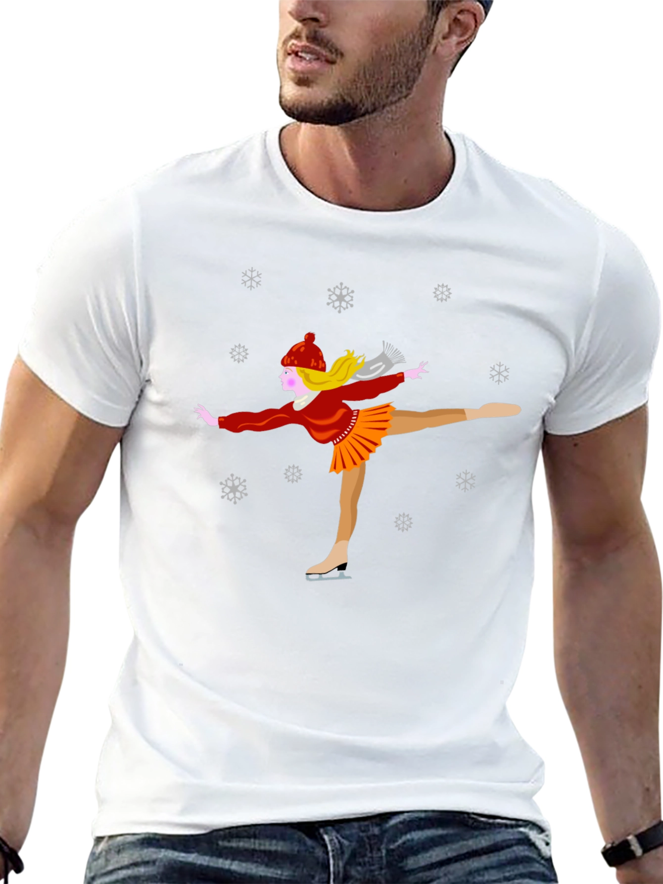 Figure Skater Graphic Tee
