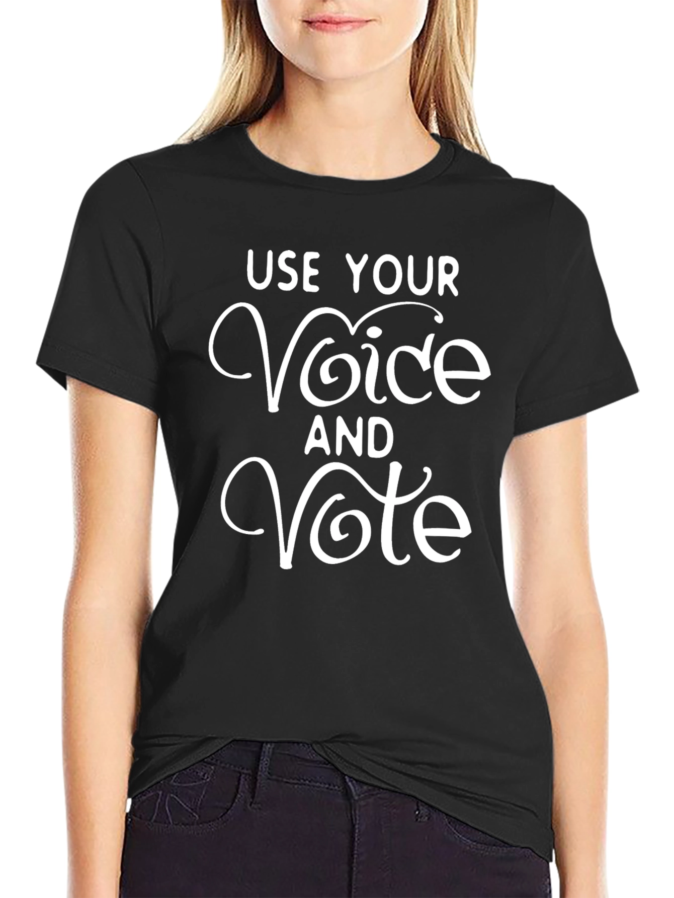 Use Your Voice and Vote Graphic T-Shirt