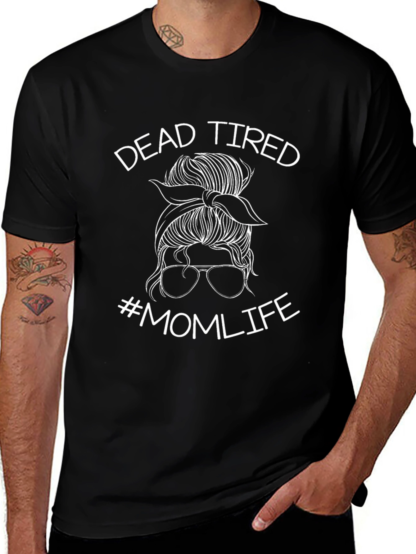 Dead Tired Mom Life T-Shirt