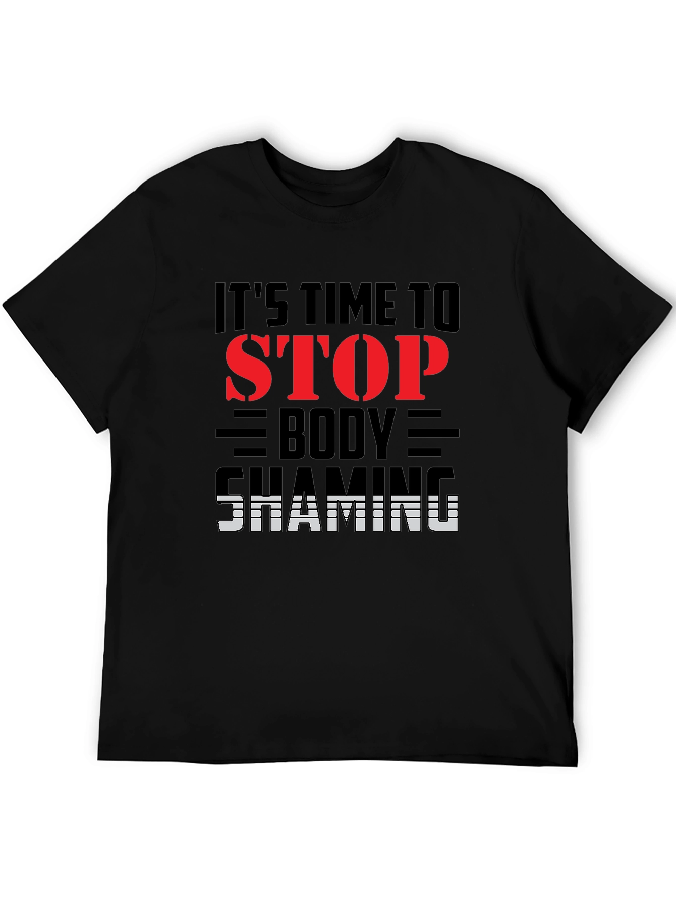 Stop Body Shaming T-Shirt: Stylish Statement Tee