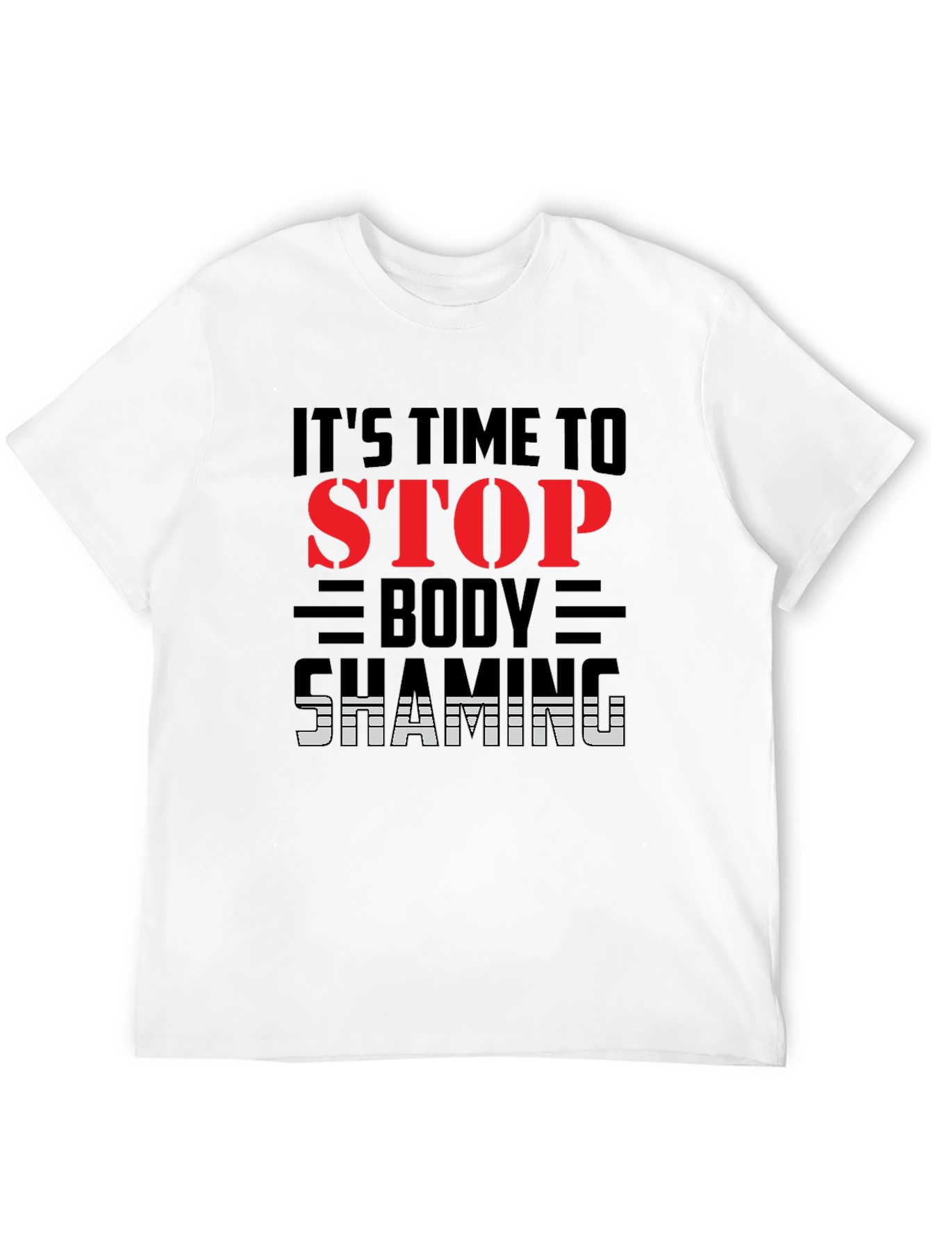 Stop Body Shaming T-Shirt: Stylish Statement Tee