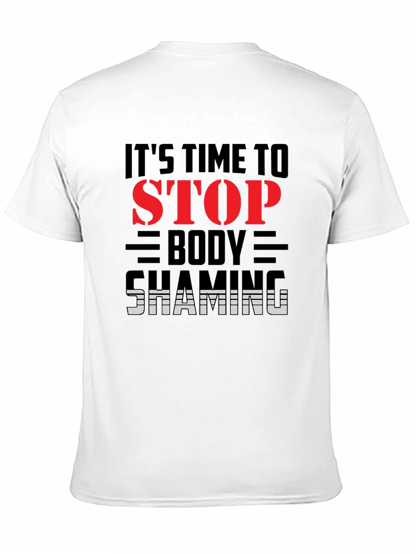 Stop Body Shaming T-Shirt: Stylish Statement Tee