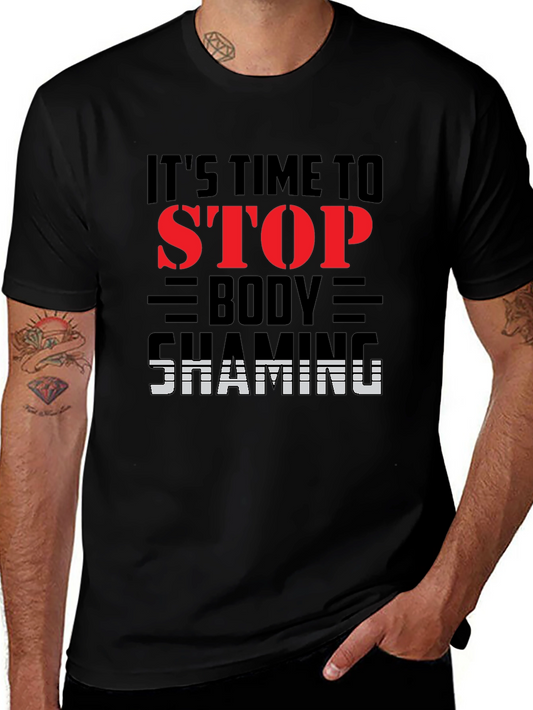 Stop Body Shaming T-Shirt: Stylish Statement Tee