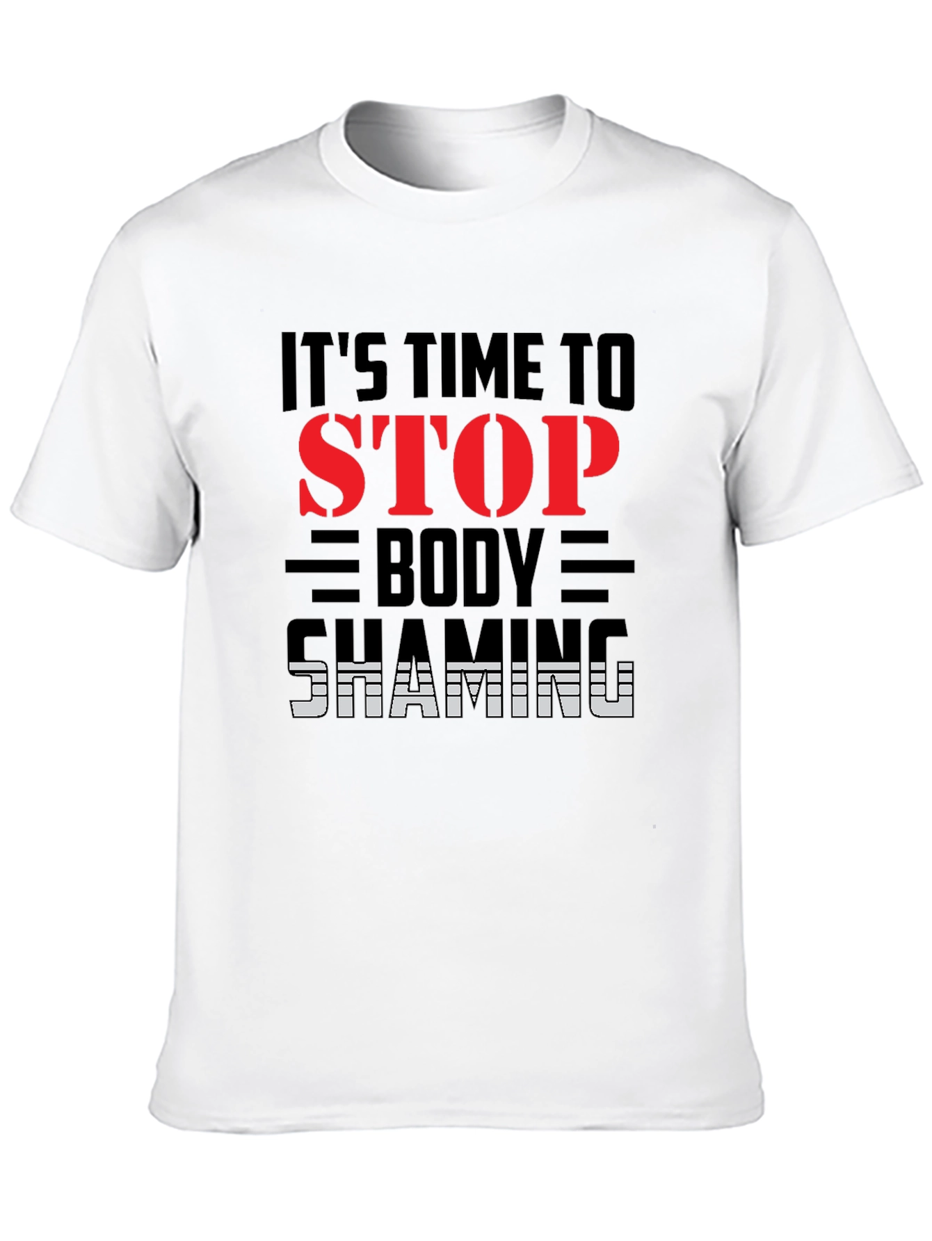 Stop Body Shaming T-Shirt: Stylish Statement Tee