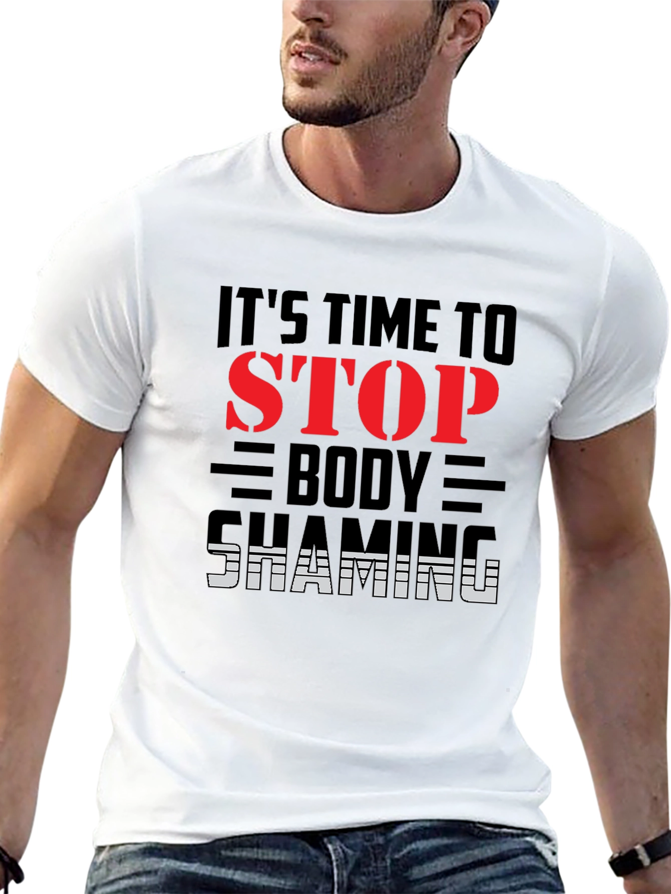 Stop Body Shaming T-Shirt: Stylish Statement Tee