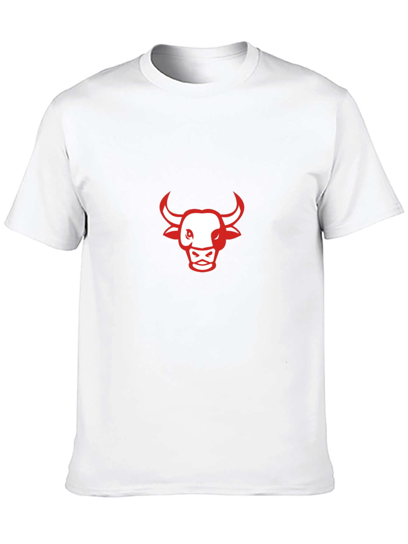 Black T-Shirt with Red Bull Graphic