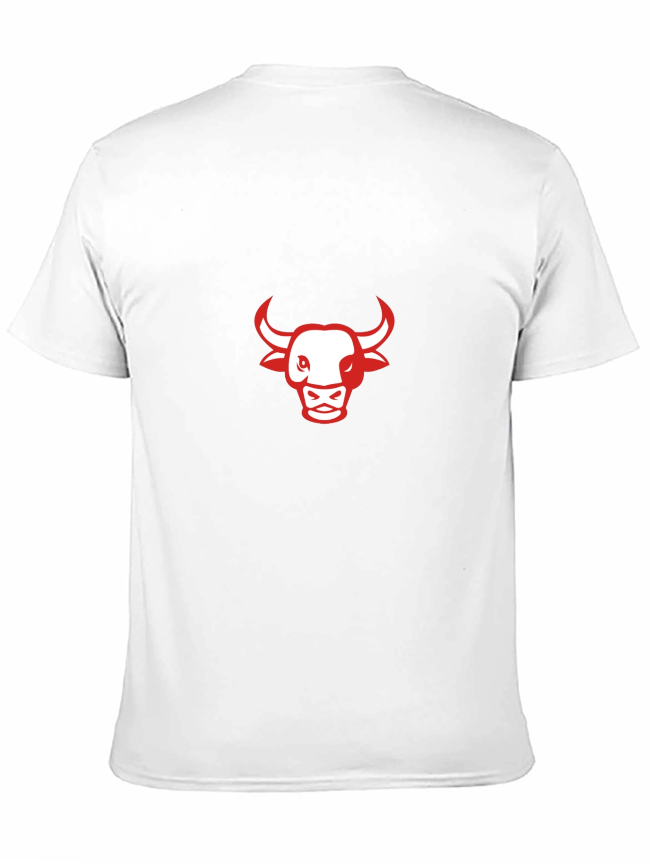 Black T-Shirt with Red Bull Graphic