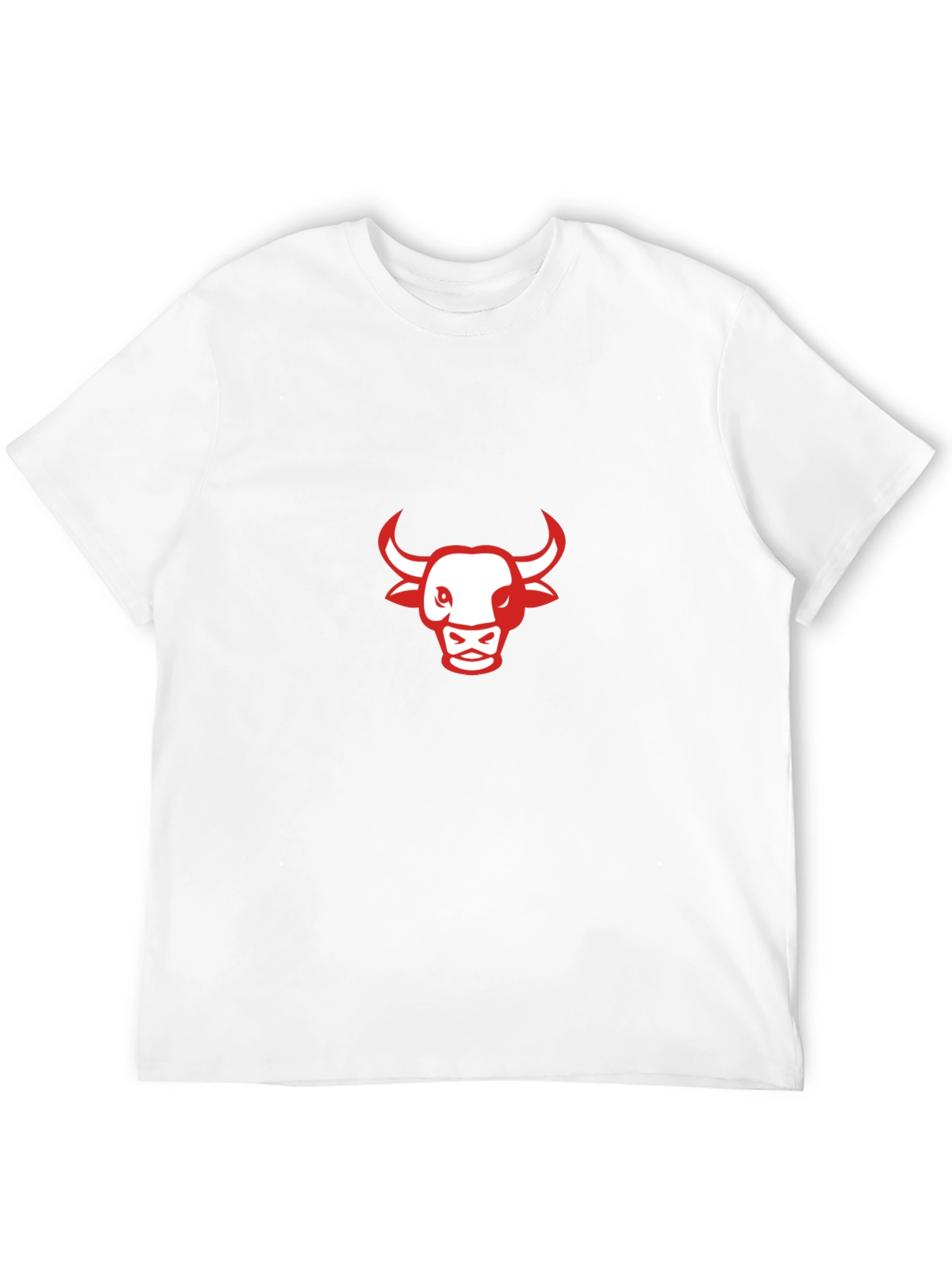 Black T-Shirt with Red Bull Graphic