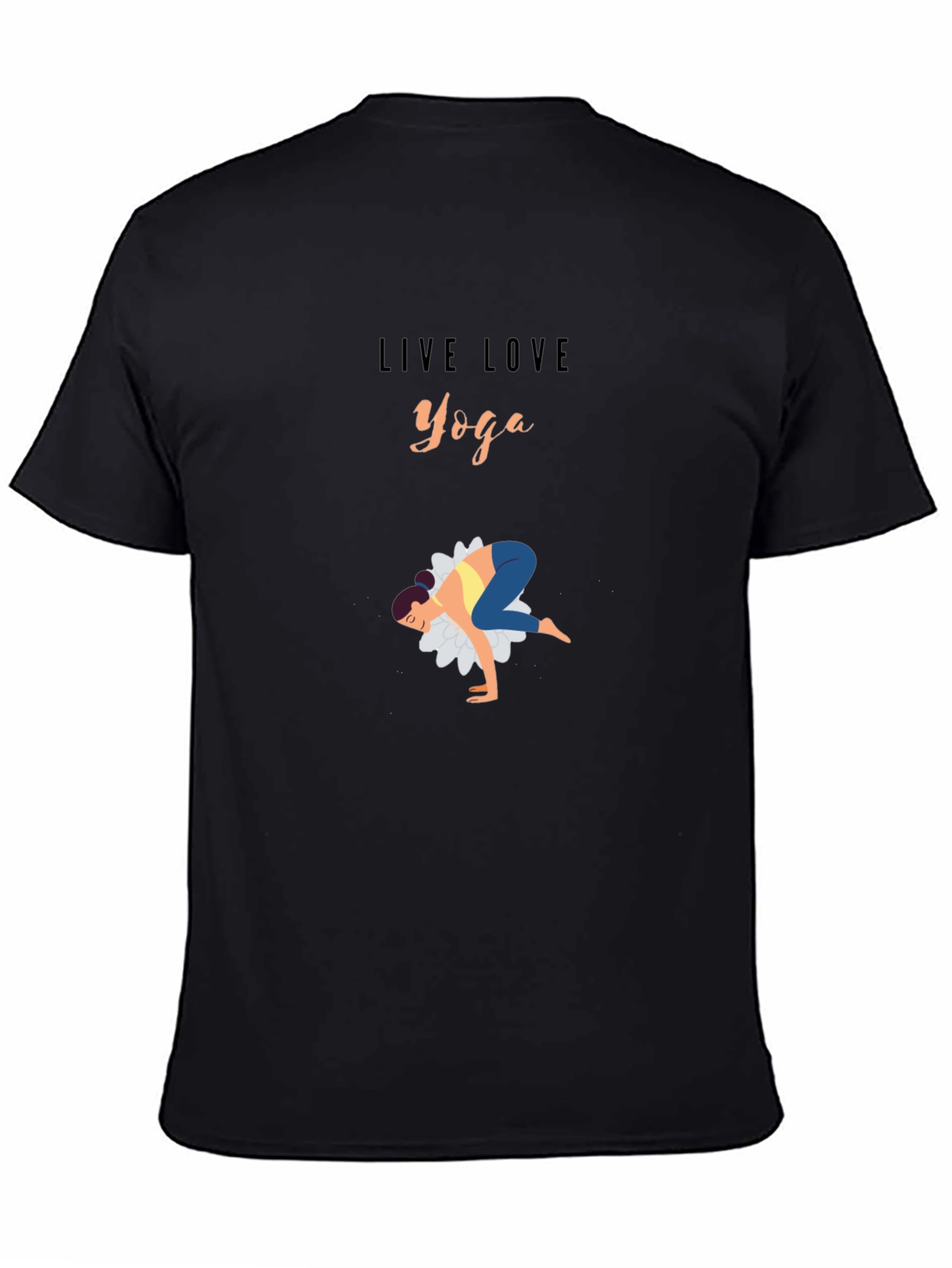 Live Love Yoga Graphic T-Shirt - Relaxed Fit