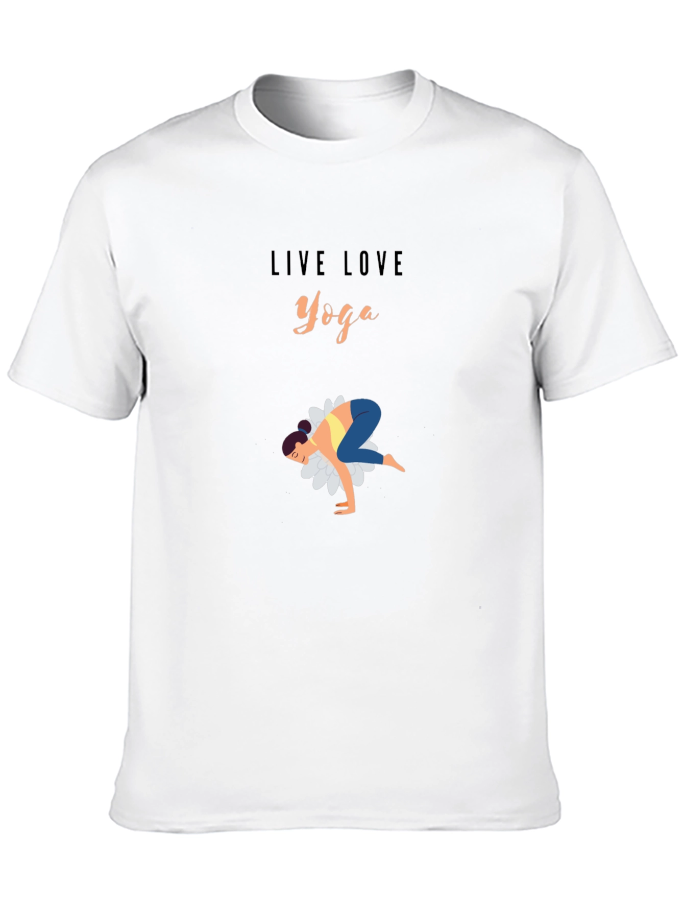 Live Love Yoga Graphic T-Shirt - Relaxed Fit