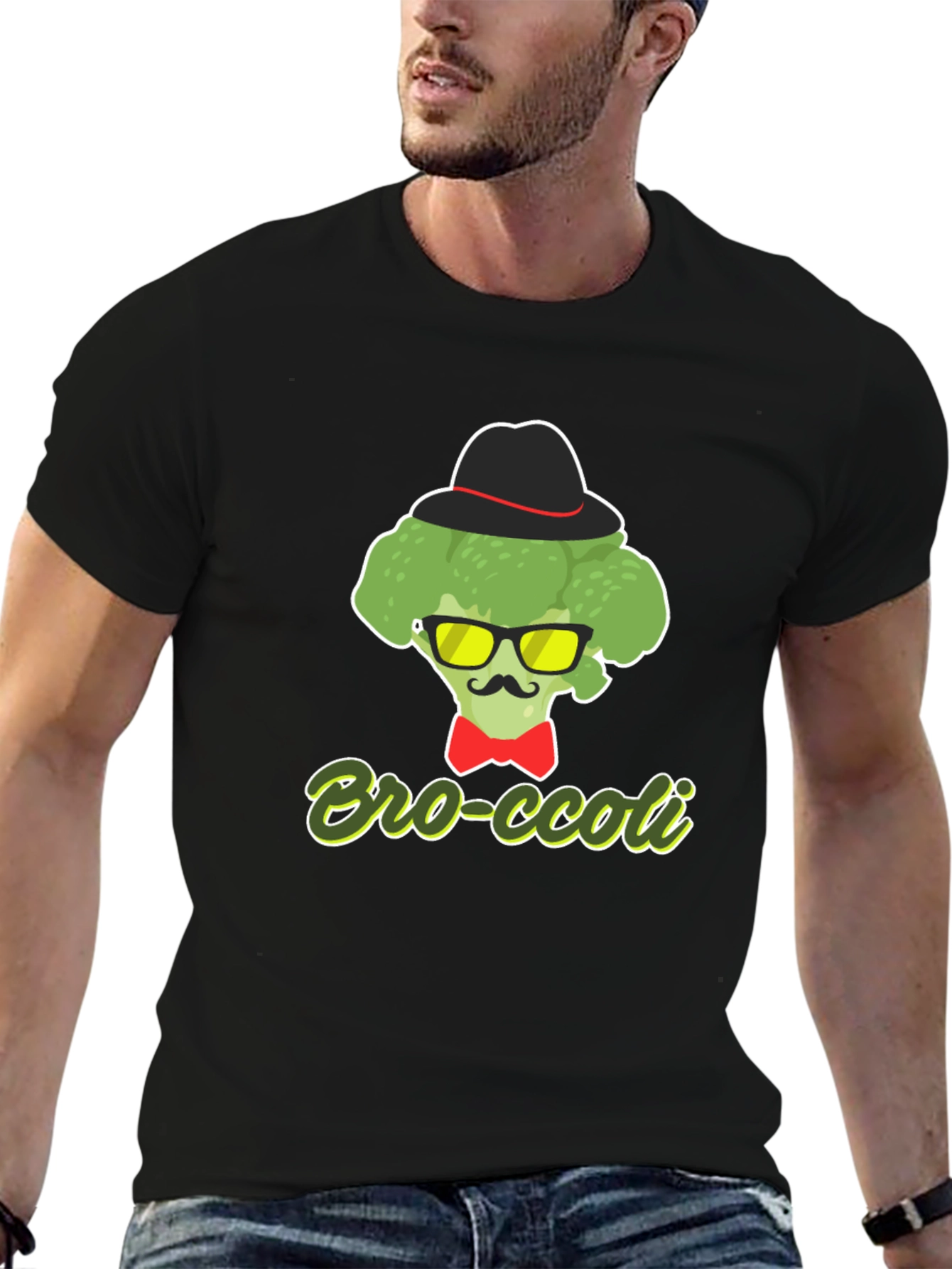 Bro-ccolli T-Shirt - Funny Broccoli Pun Tee