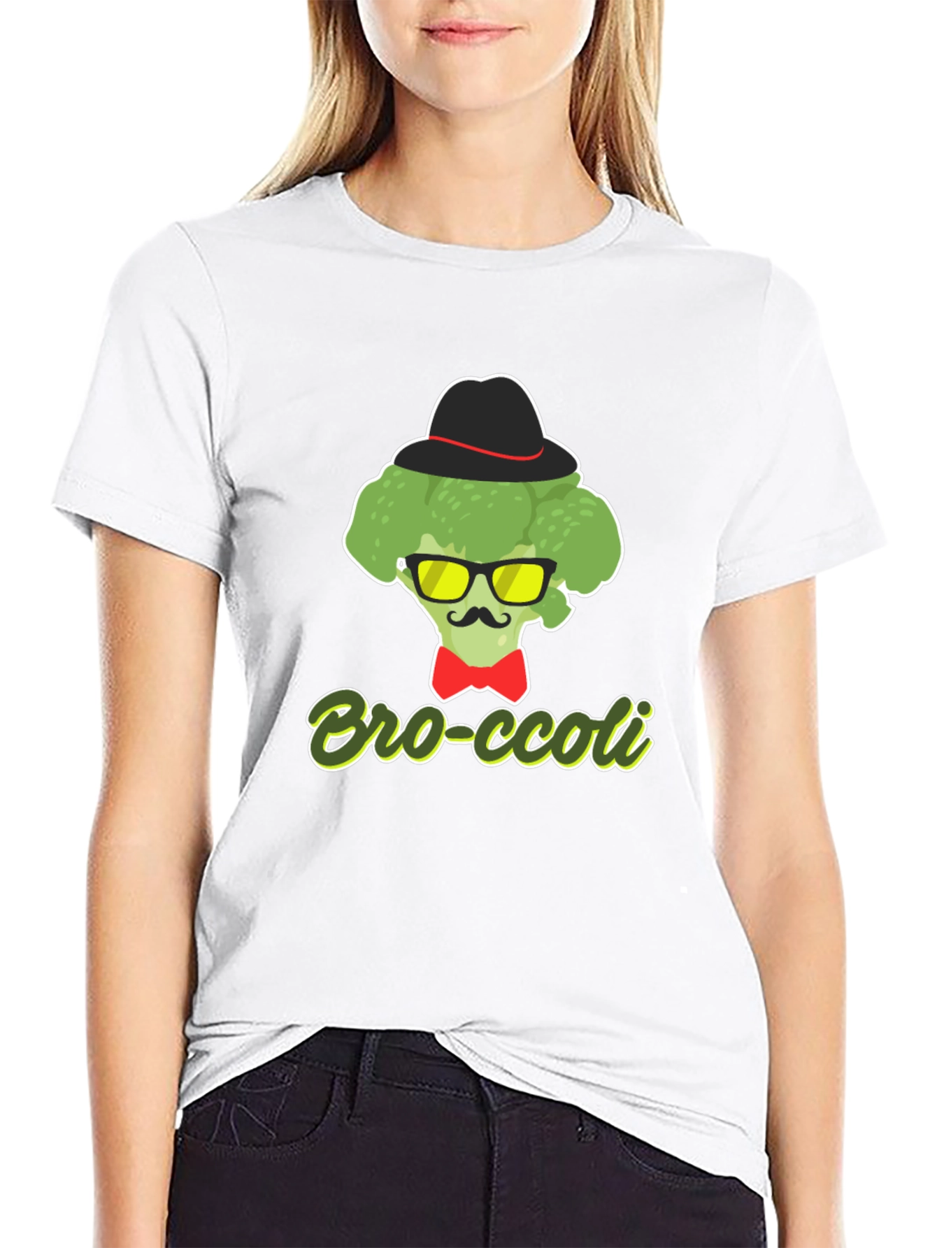 Bro-ccolli T-Shirt - Funny Broccoli Pun Tee