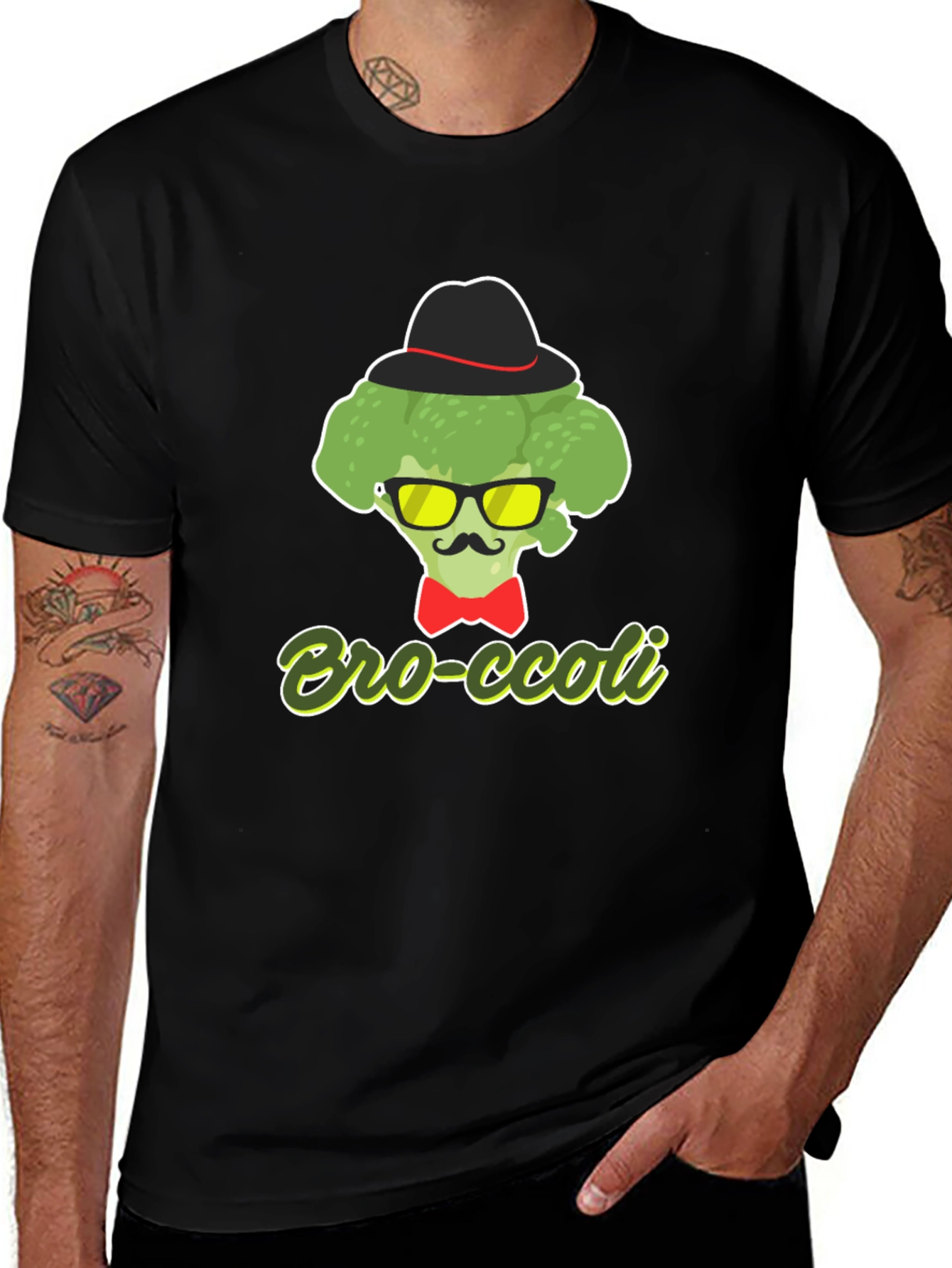 Bro-ccolli T-Shirt - Funny Broccoli Pun Tee