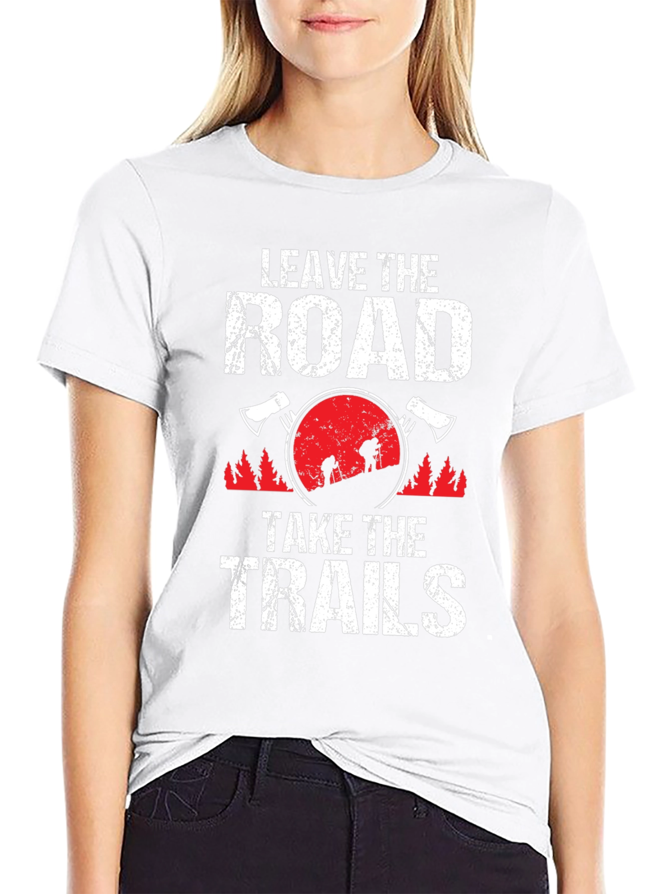 Leave the Road Take the Trails Graphic Tee