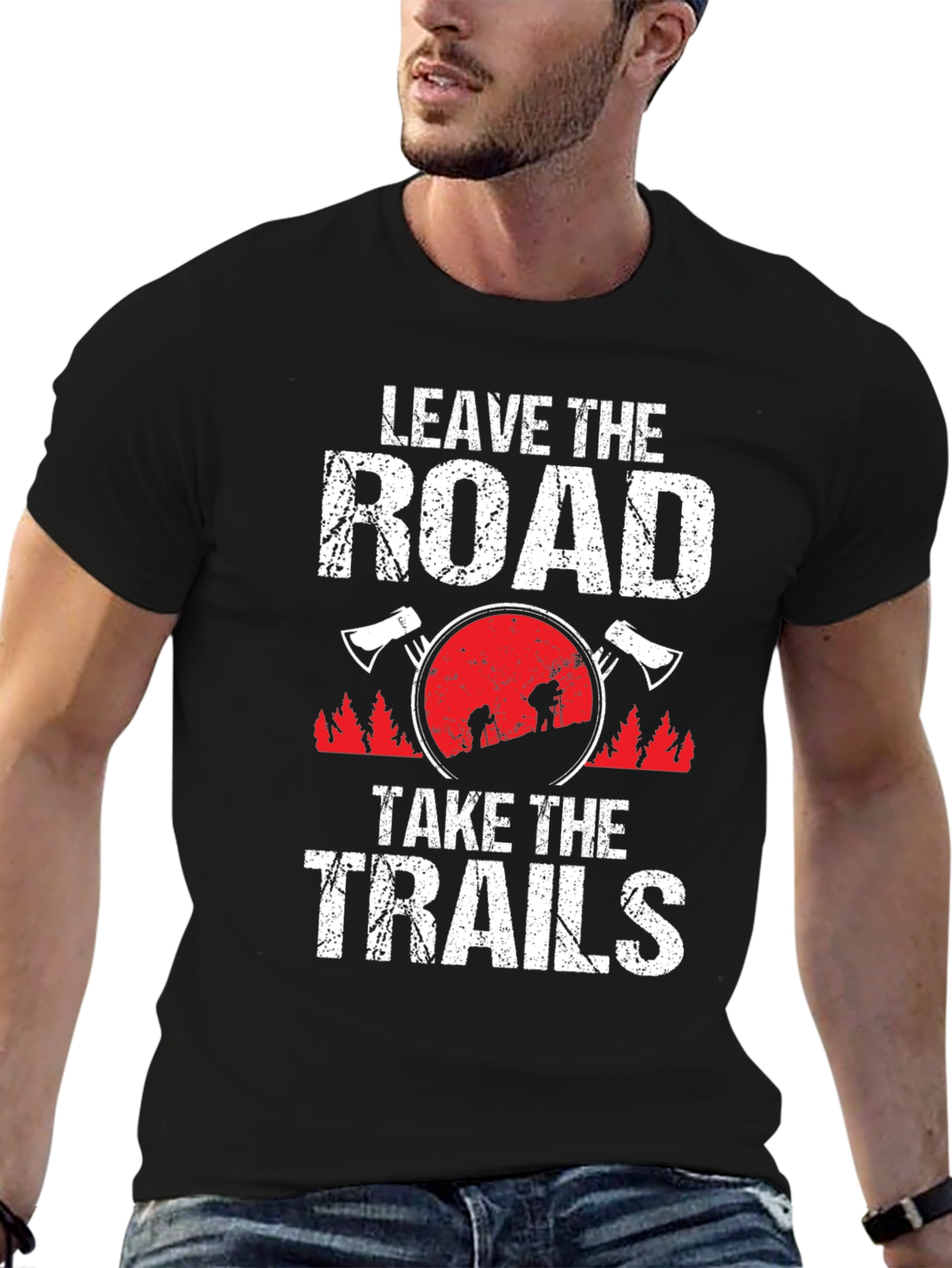 Leave the Road Take the Trails Graphic Tee