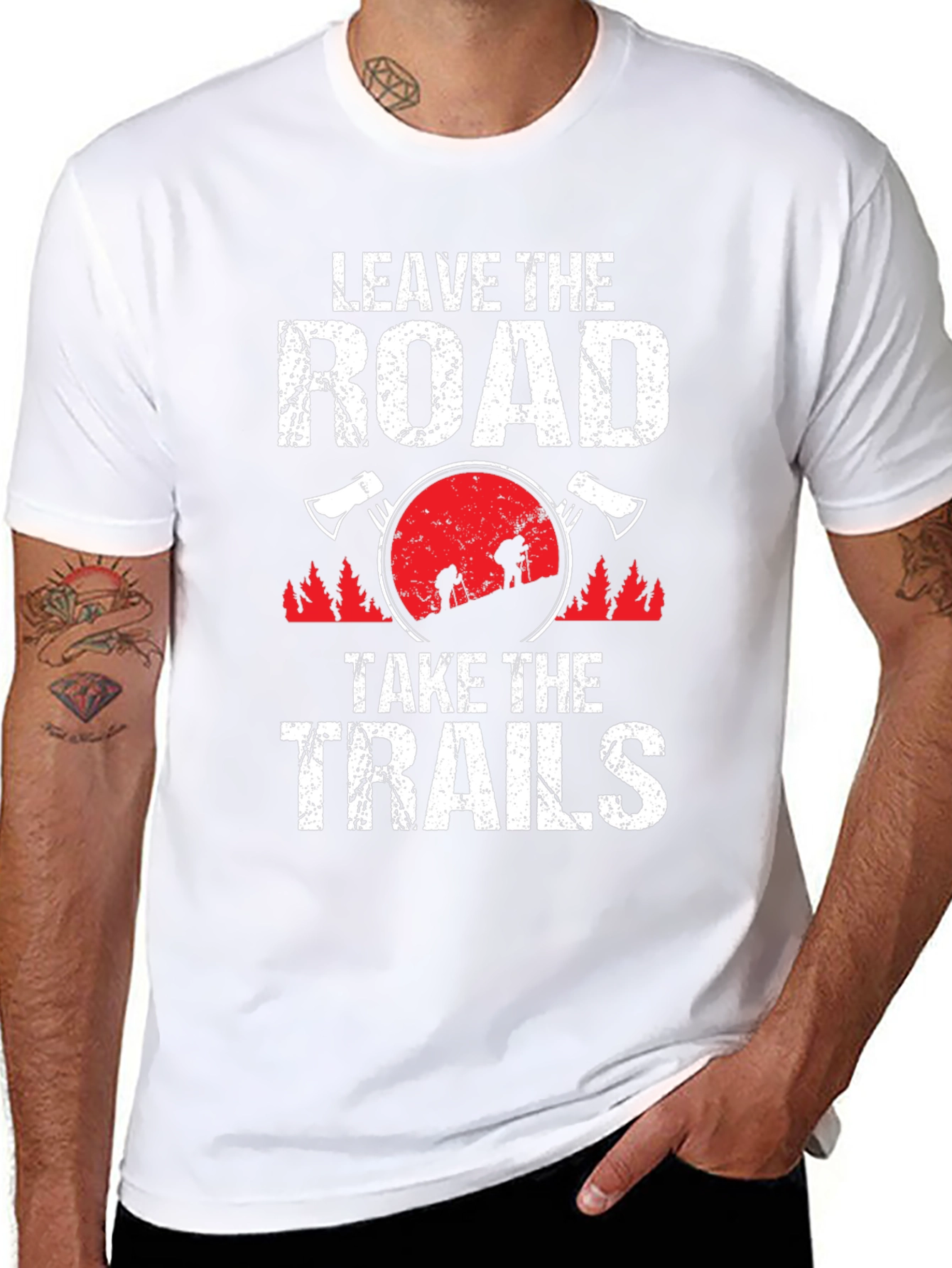 Leave the Road Take the Trails Graphic Tee
