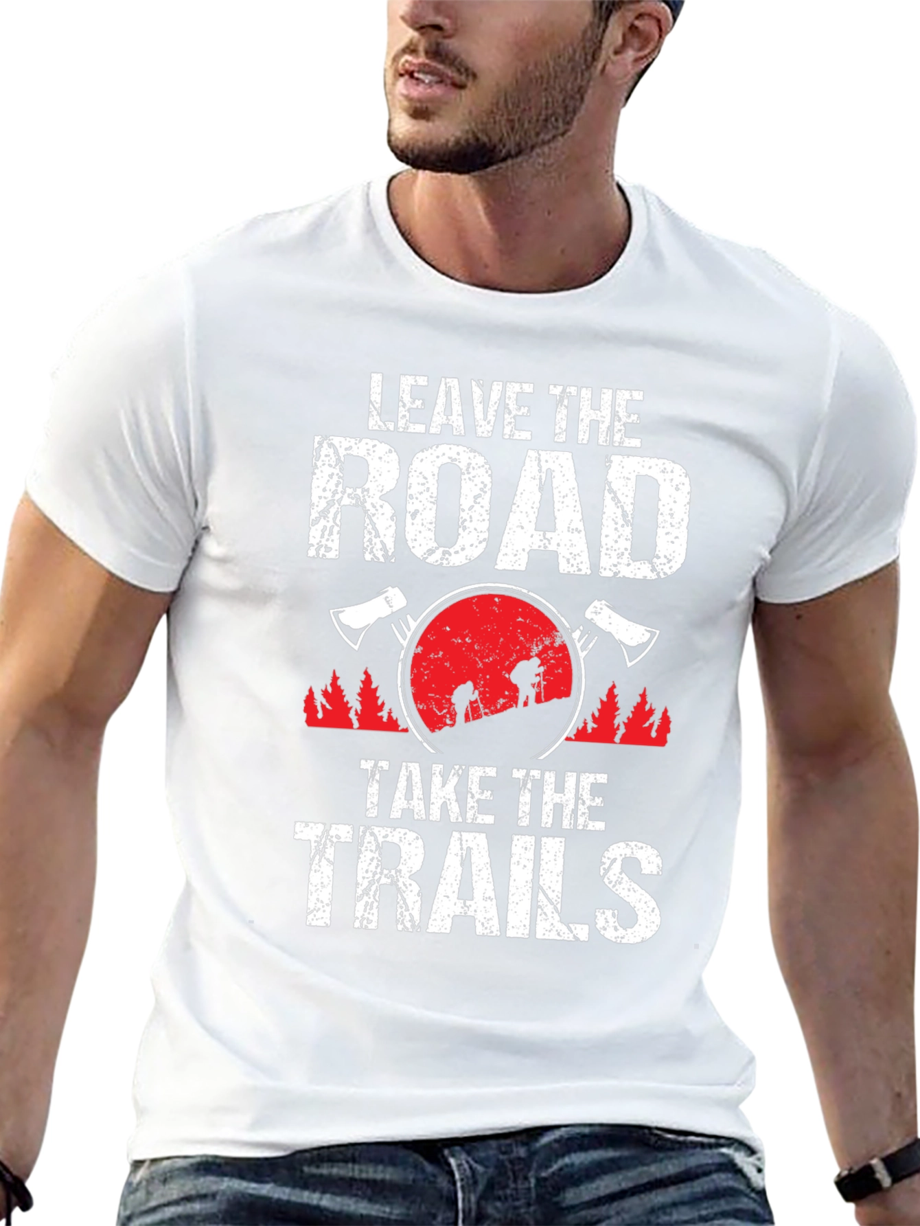 Leave the Road Take the Trails Graphic Tee