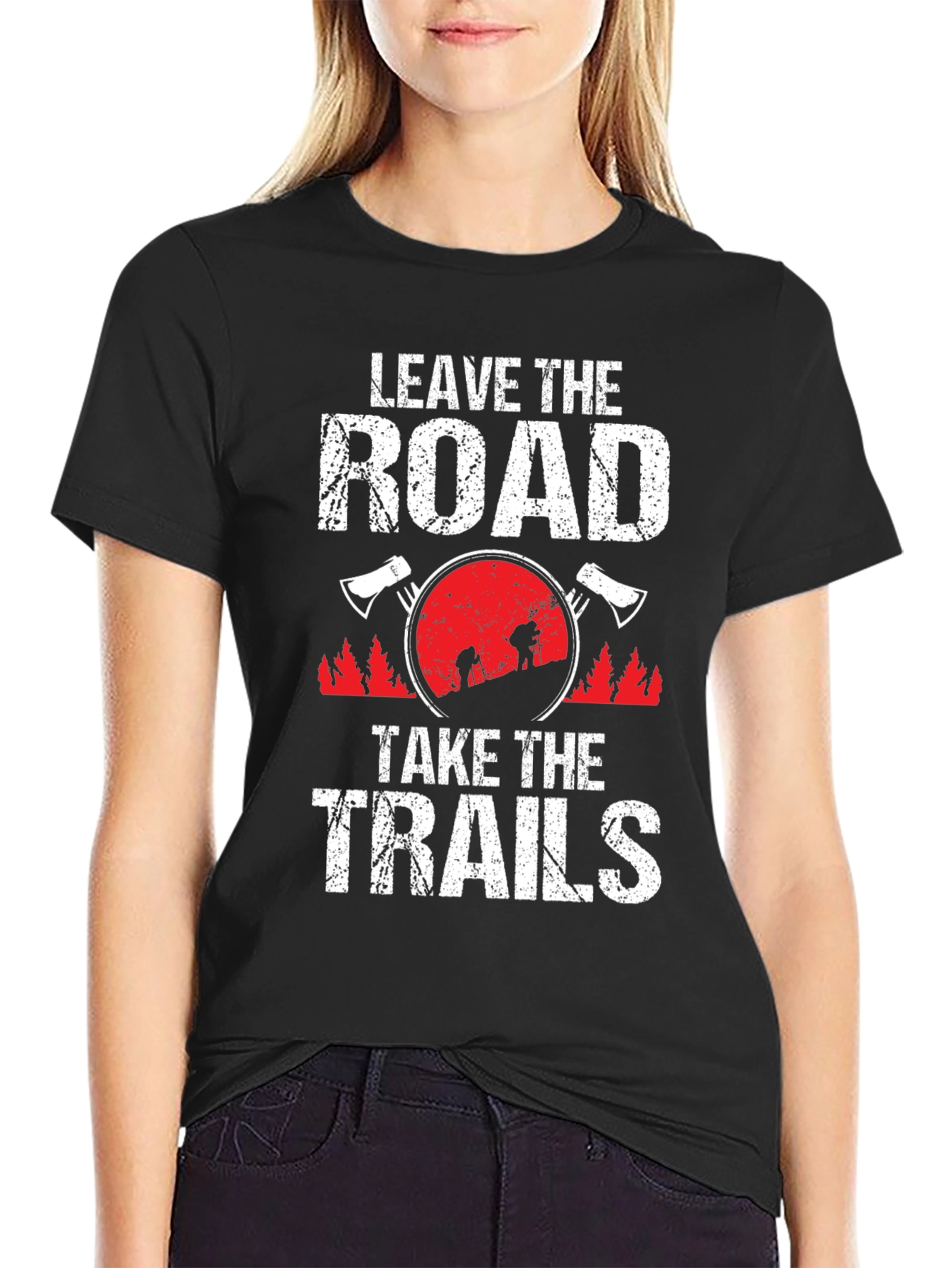 Leave the Road Take the Trails Graphic Tee