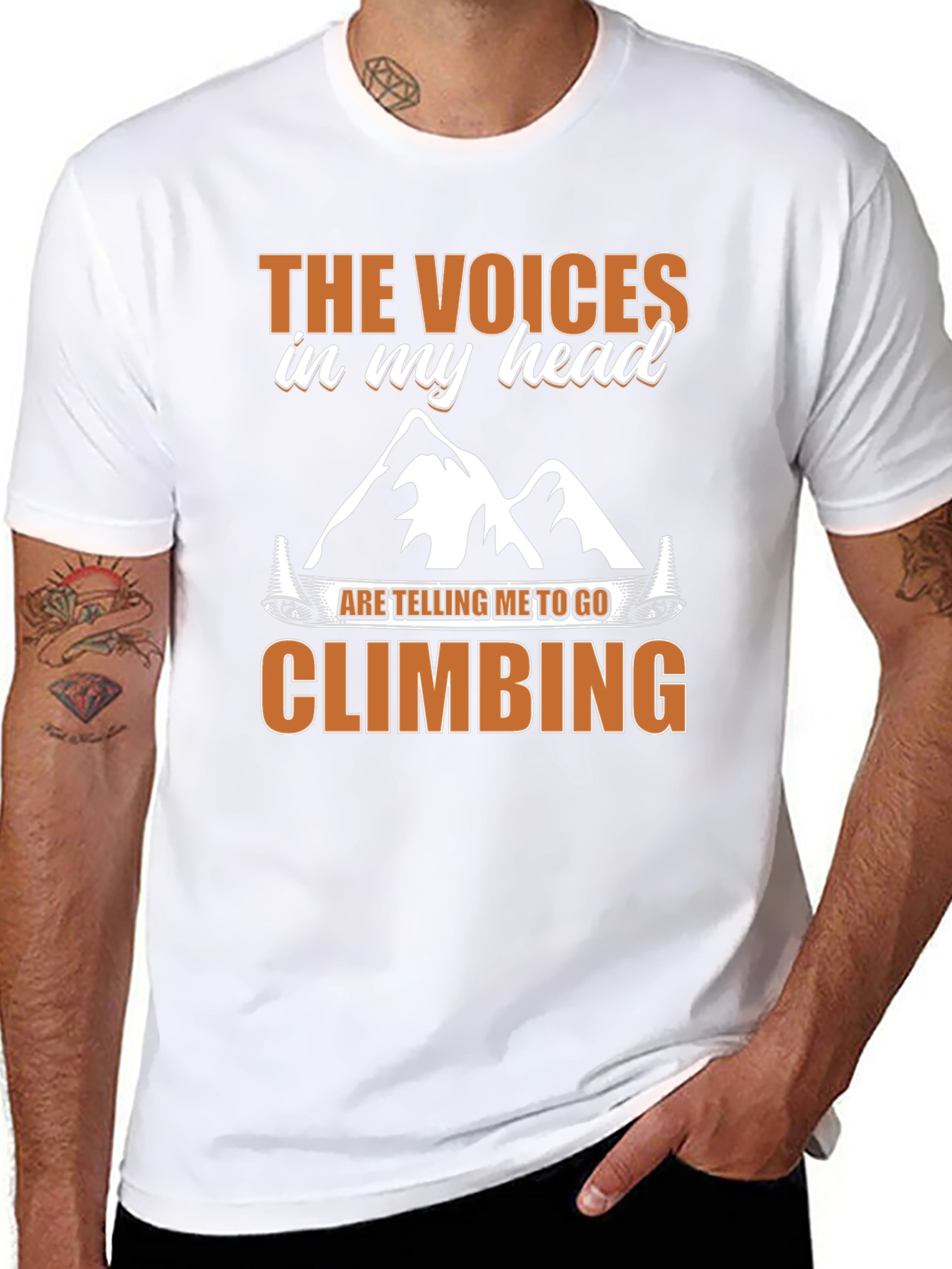Voices In My Head Climbing T-Shirt