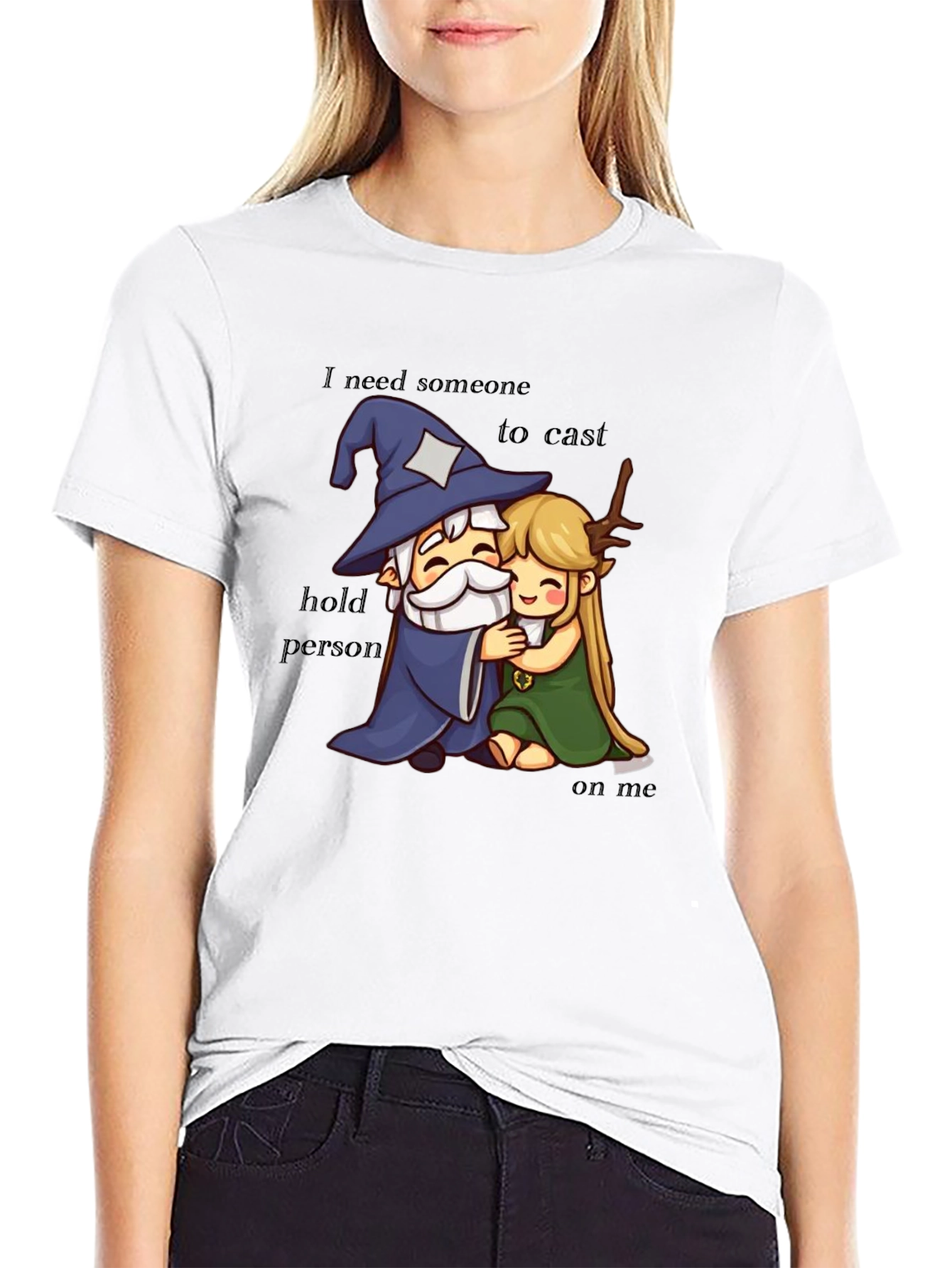Wizard Hug T-Shirt: I need someone to cast