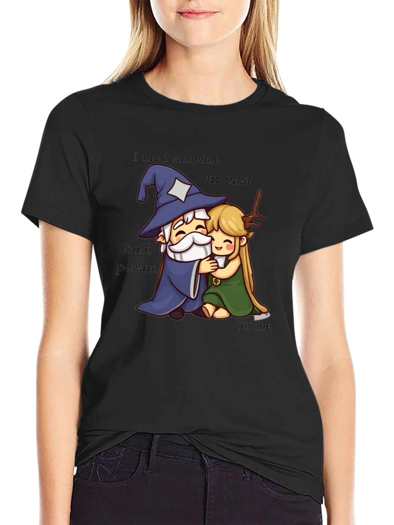 Wizard Hug T-Shirt: I need someone to cast