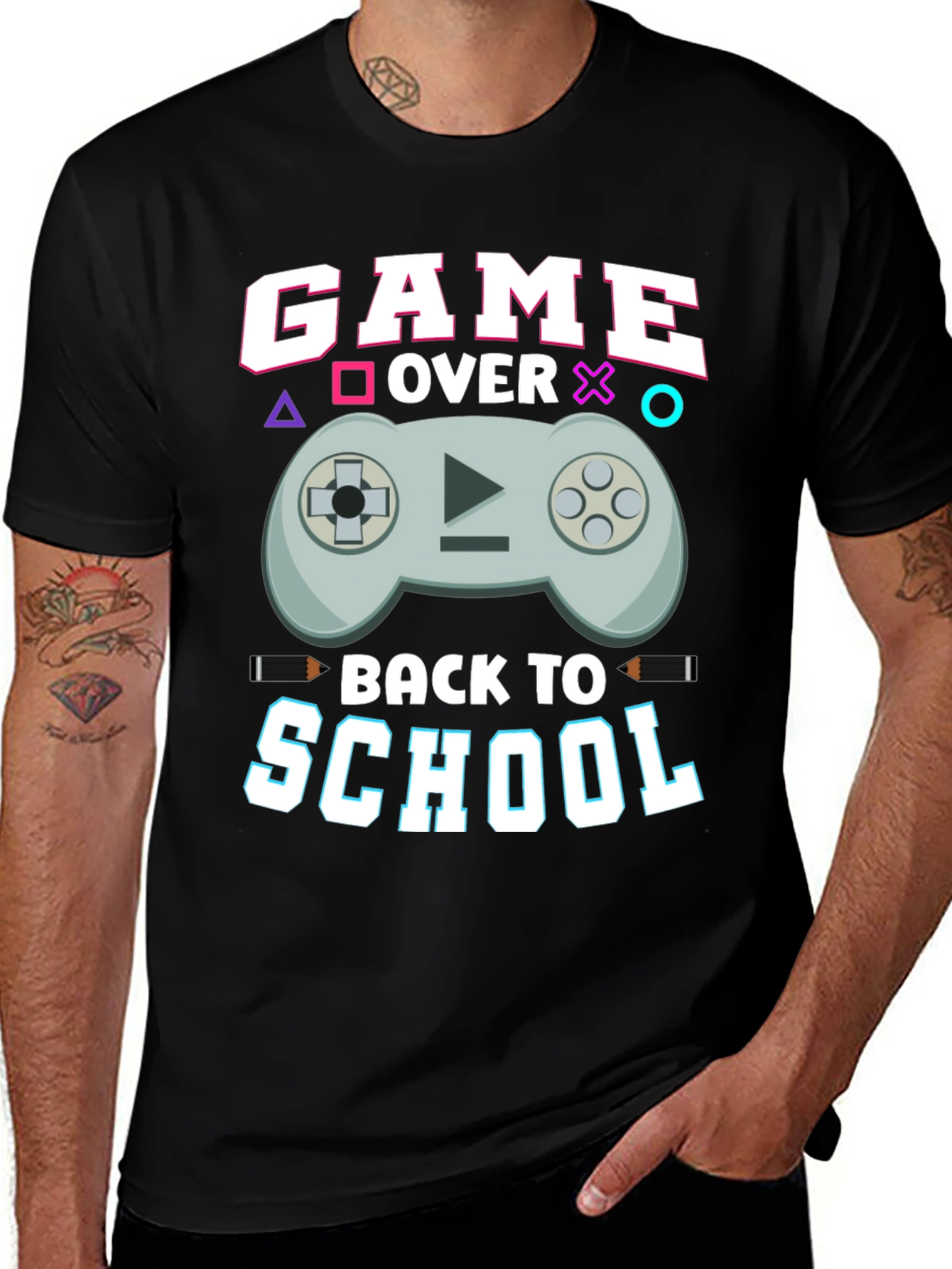 Game Over Back To School T-Shirt