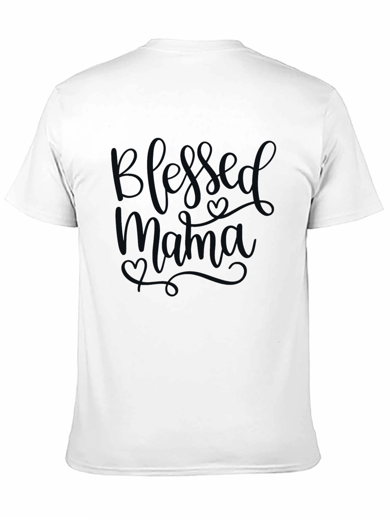 Blessed Mama Black Graphic Tee