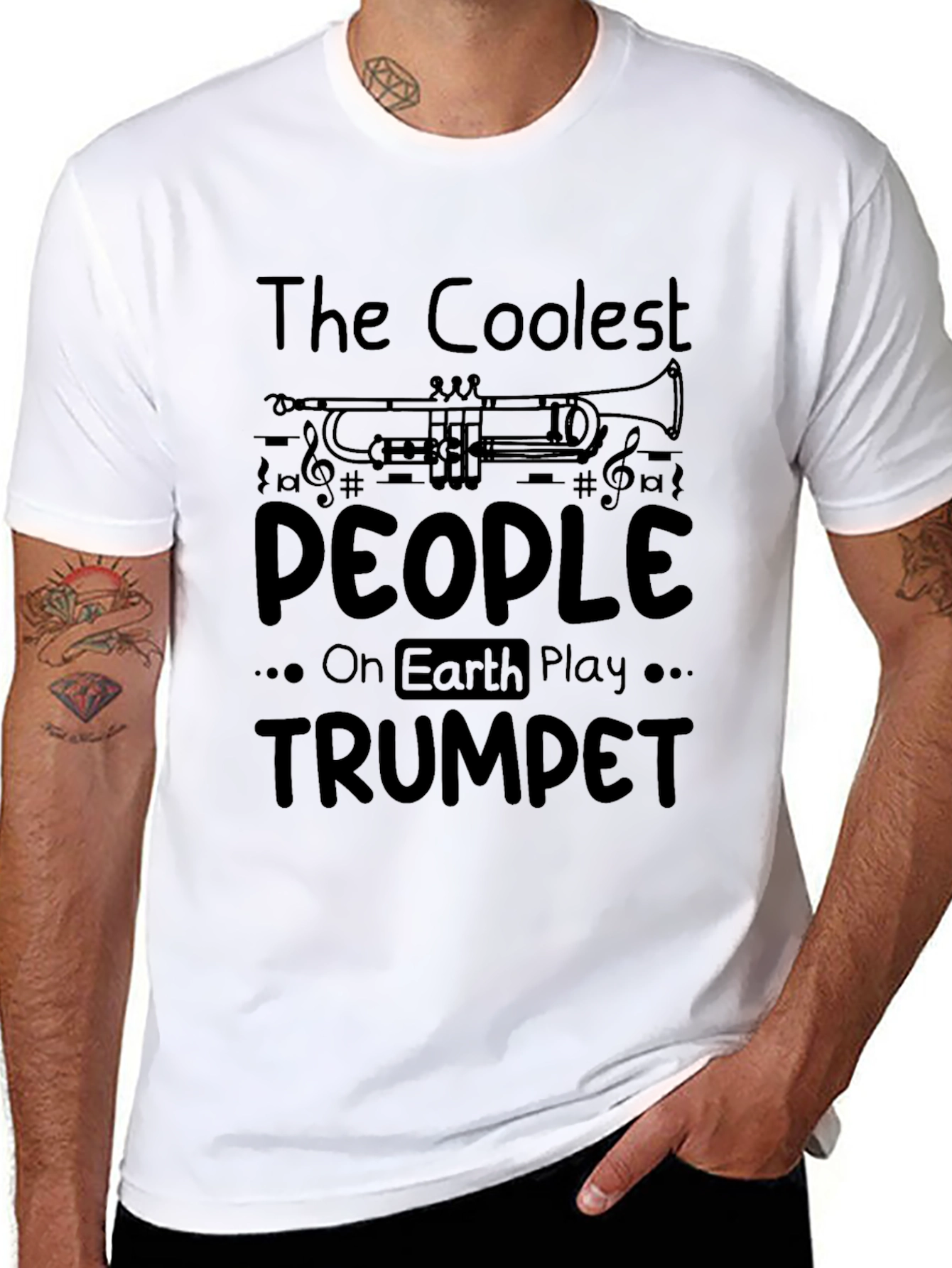 Coolest Trumpet Player T-Shirt - Musical Humor