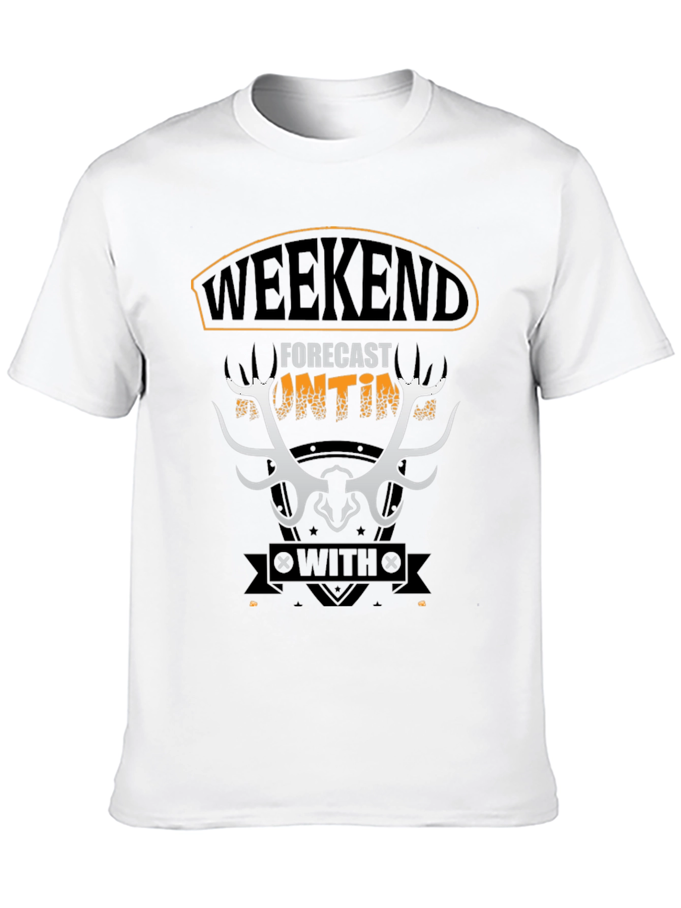 Hunting Weekend Forecast Graphic Tee
