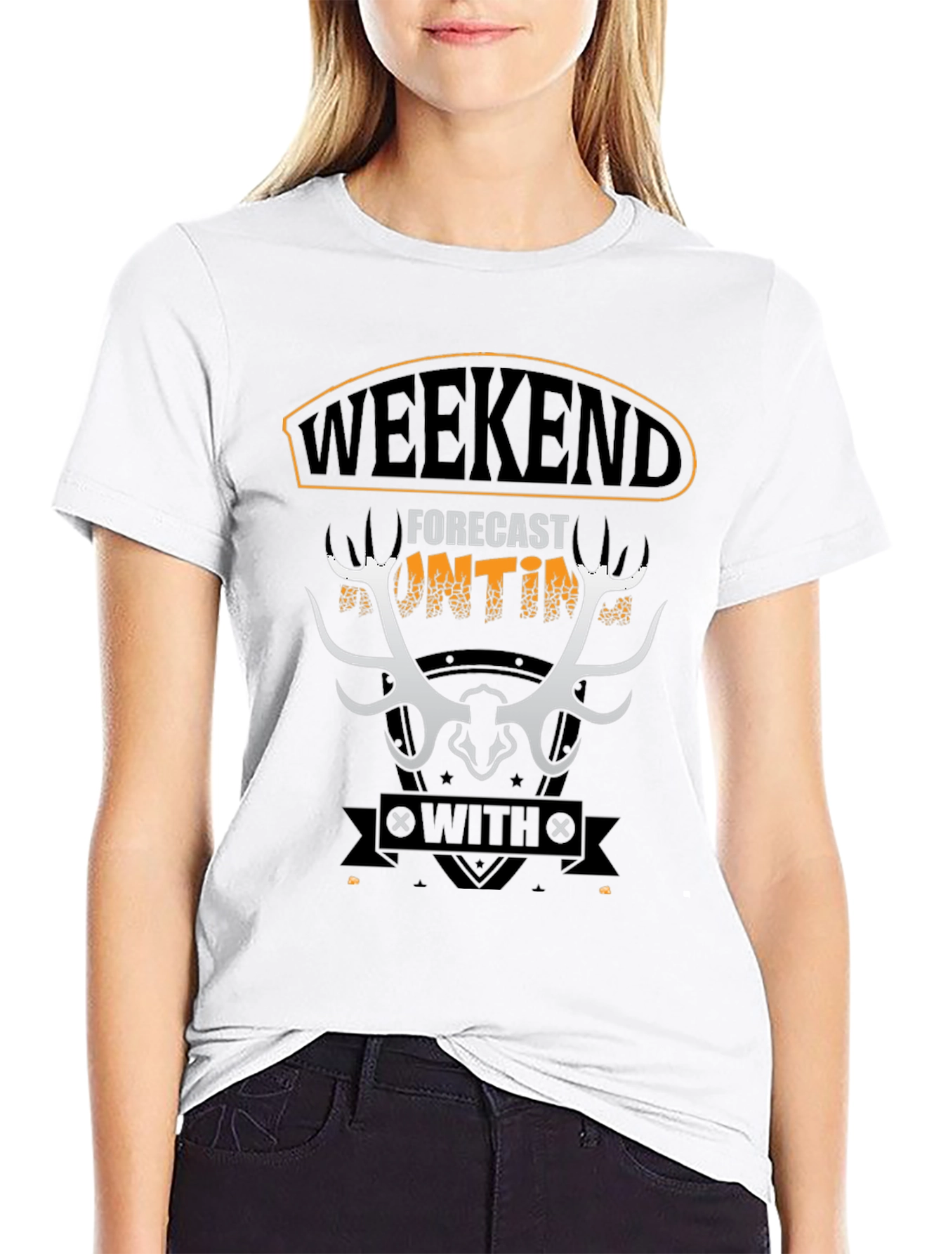 Hunting Weekend Forecast Graphic Tee