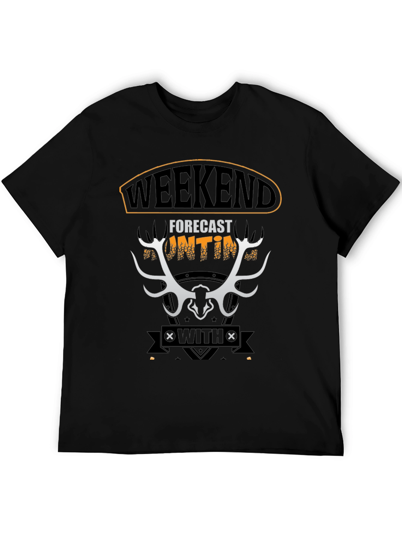 Hunting Weekend Forecast Graphic Tee