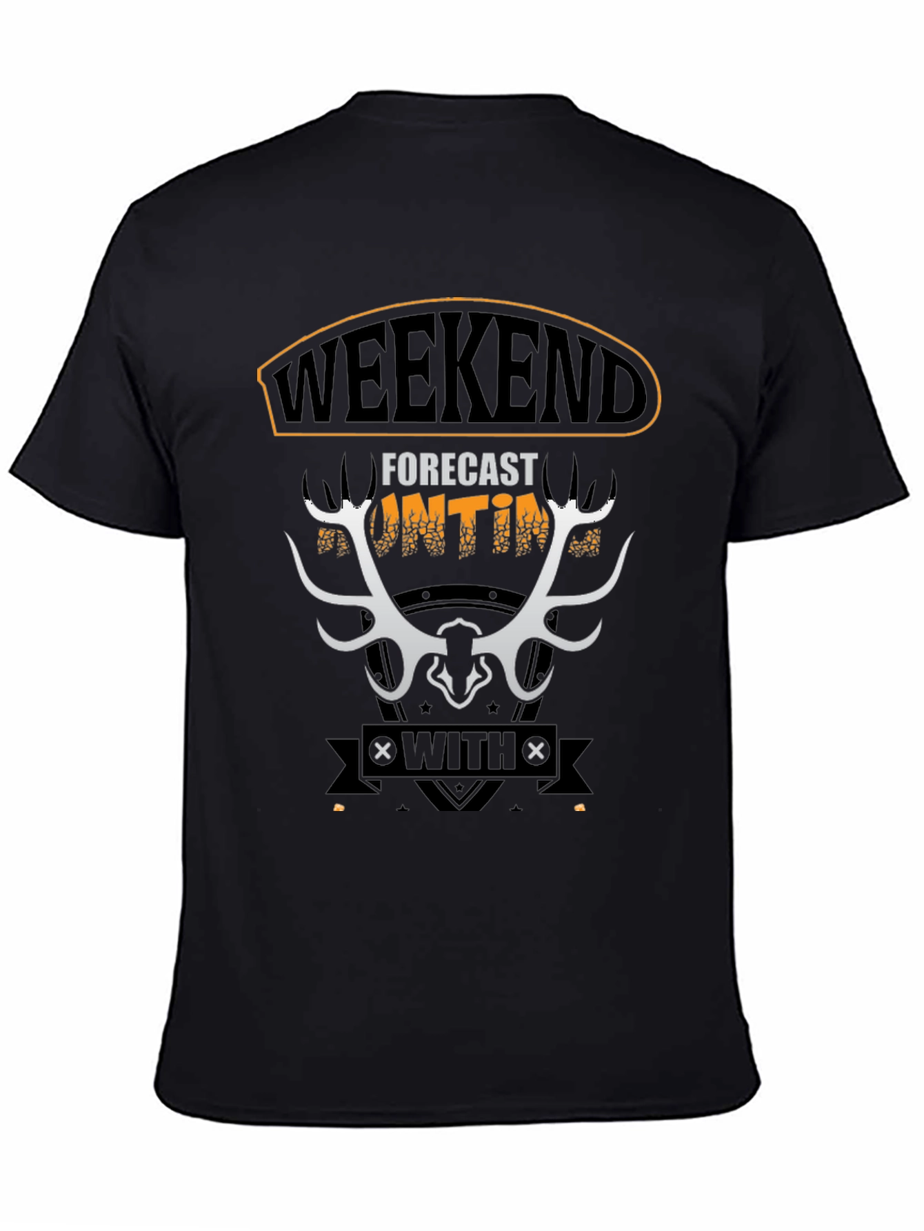 Hunting Weekend Forecast Graphic Tee
