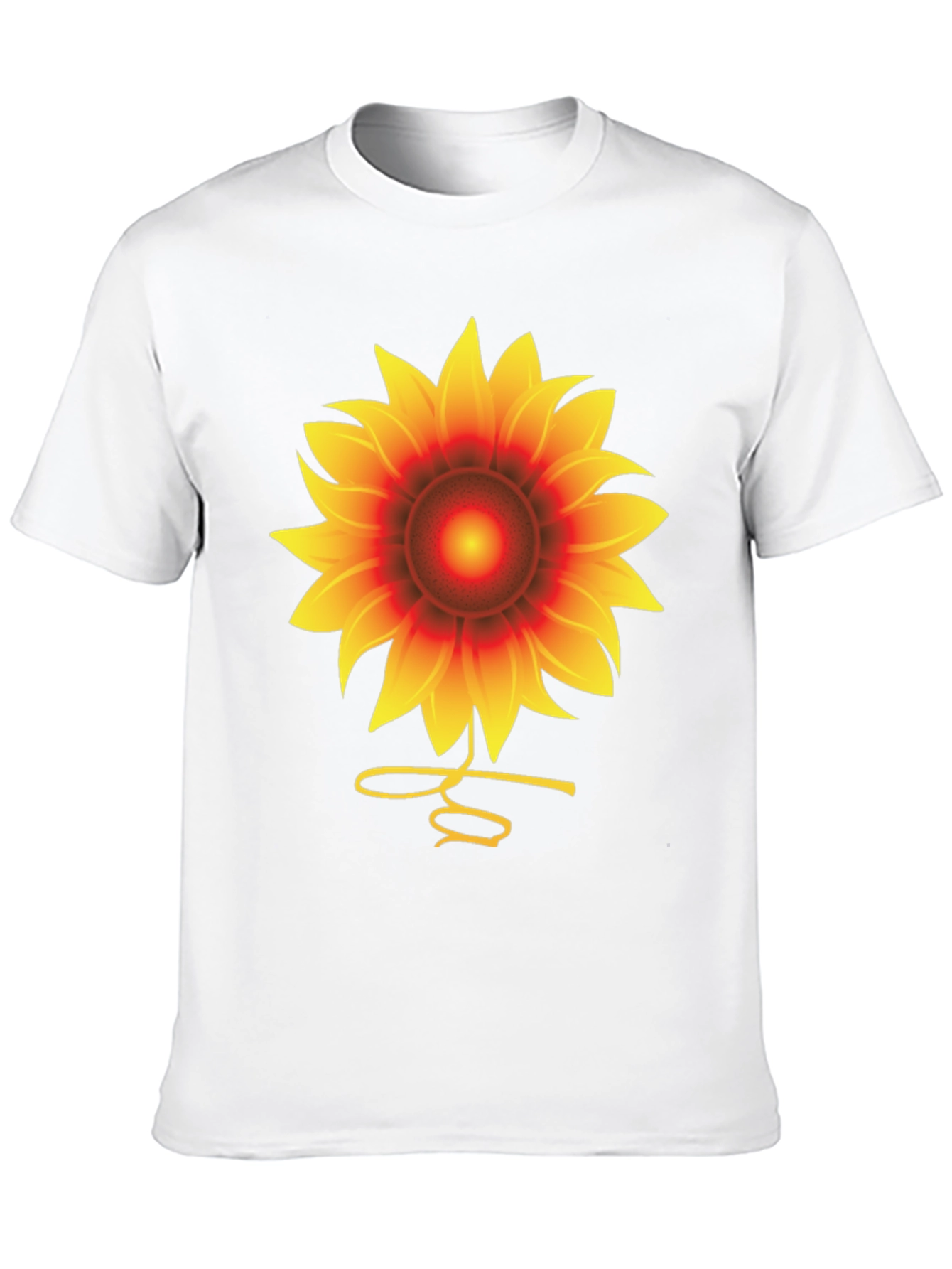 Sunflower Graphic Tee - Unisex Black T-Shirt