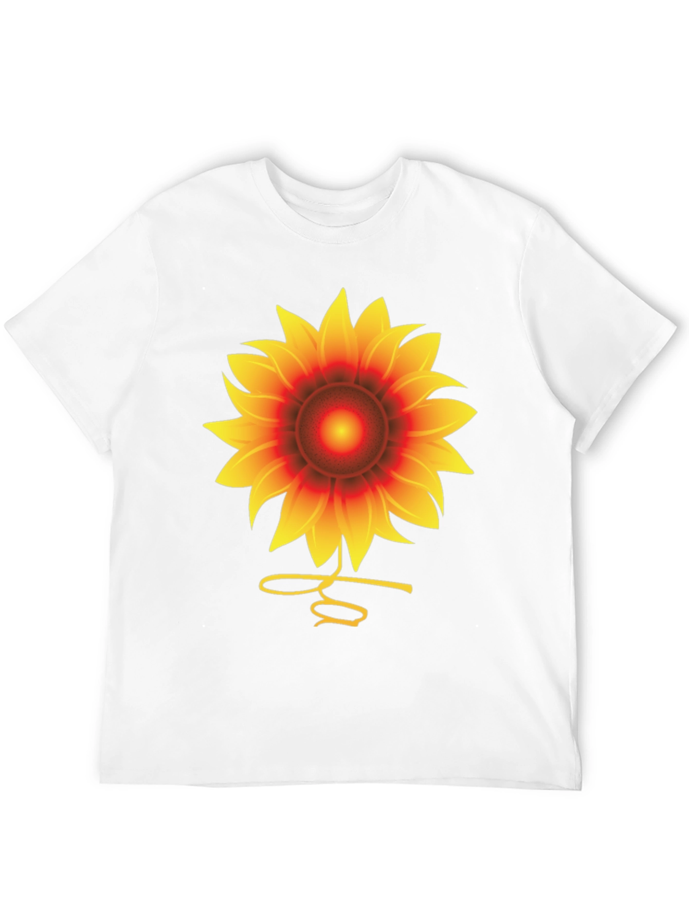 Sunflower Graphic Tee - Unisex Black T-Shirt