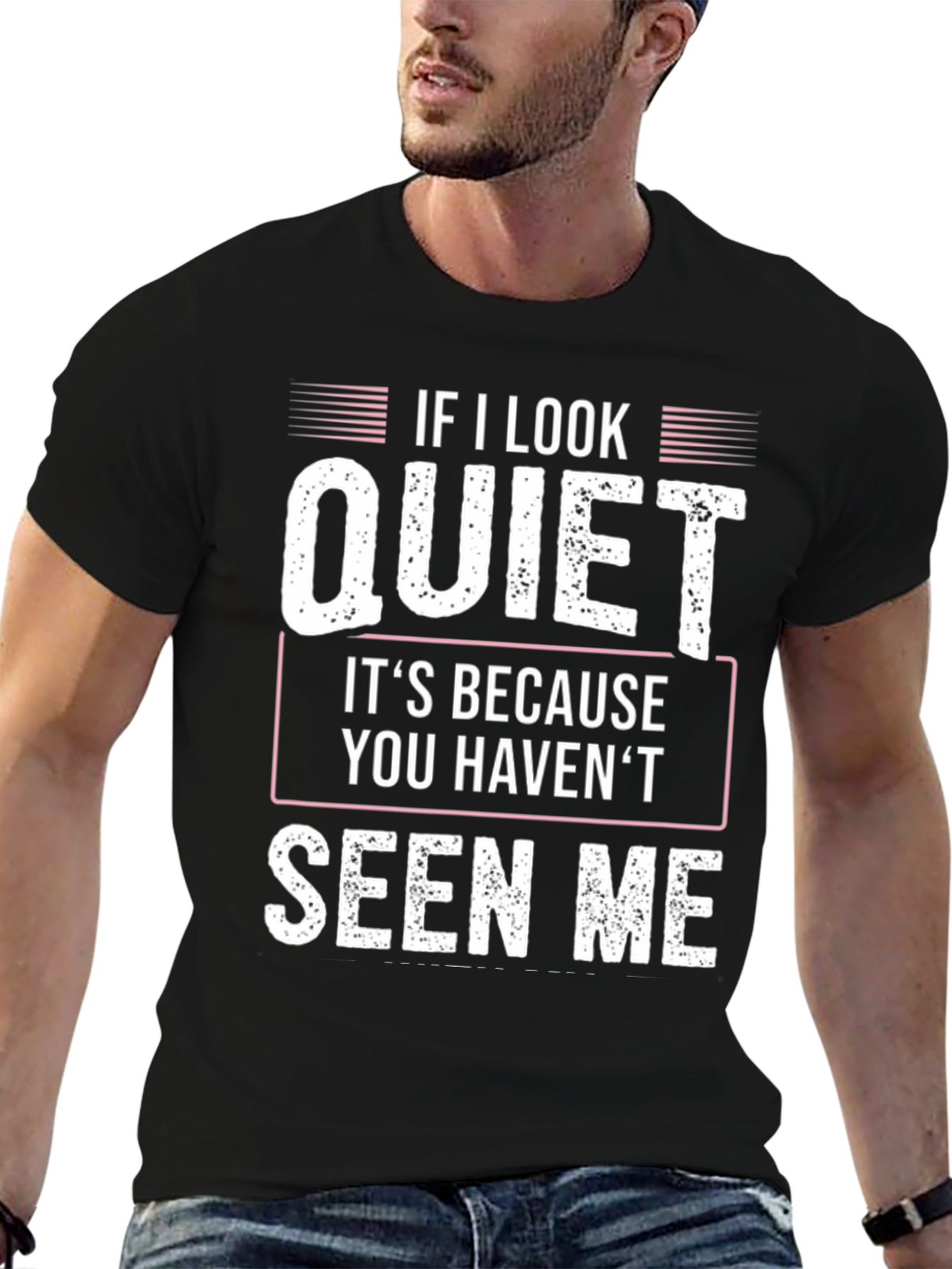 Quiet Seen Me Graphic Tee