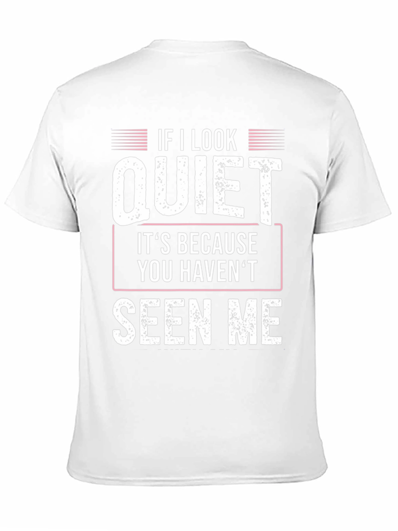 Quiet Seen Me Graphic Tee