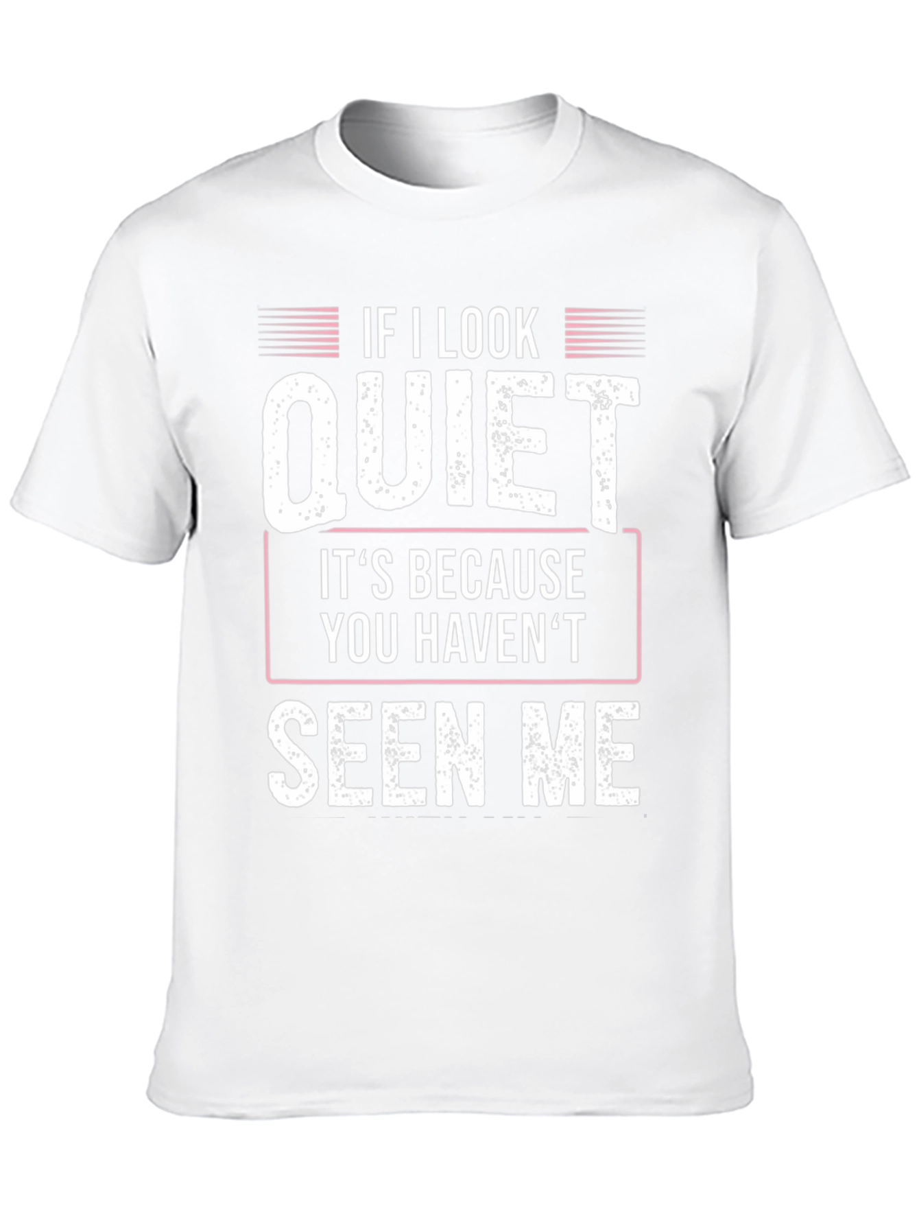 Quiet Seen Me Graphic Tee