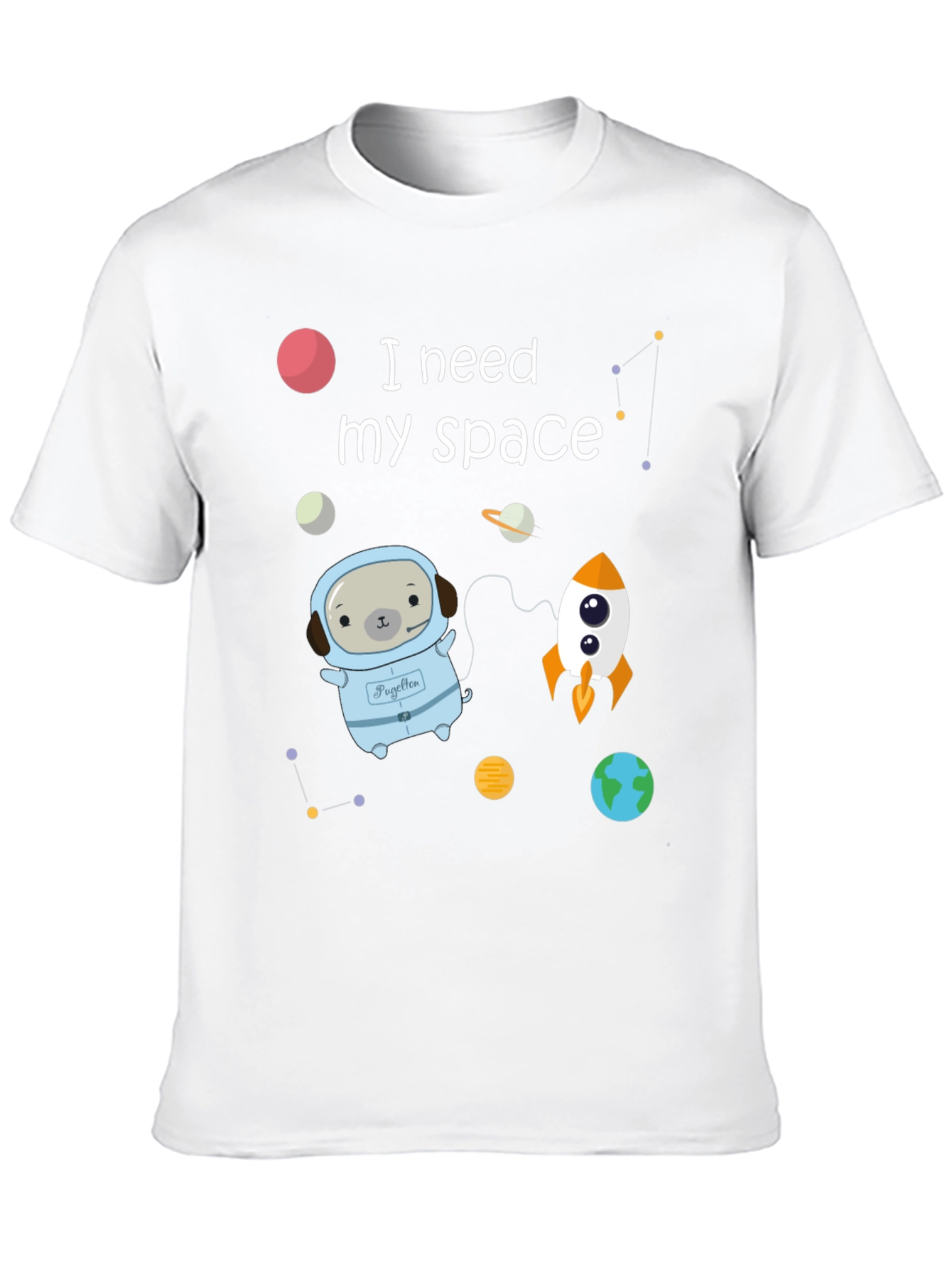 Space Pug T-Shirt