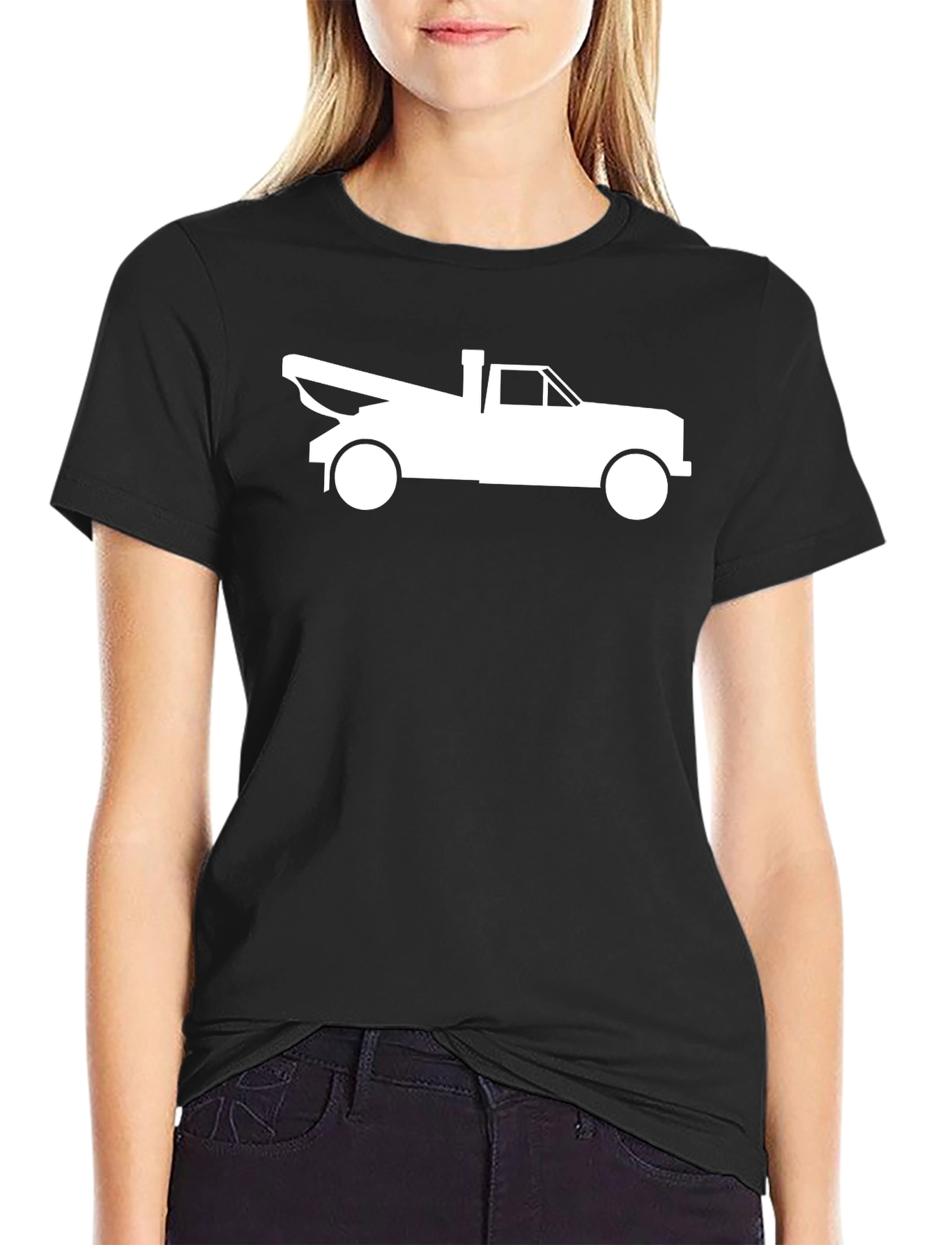 Tow Truck Graphic Tee - Classic Style