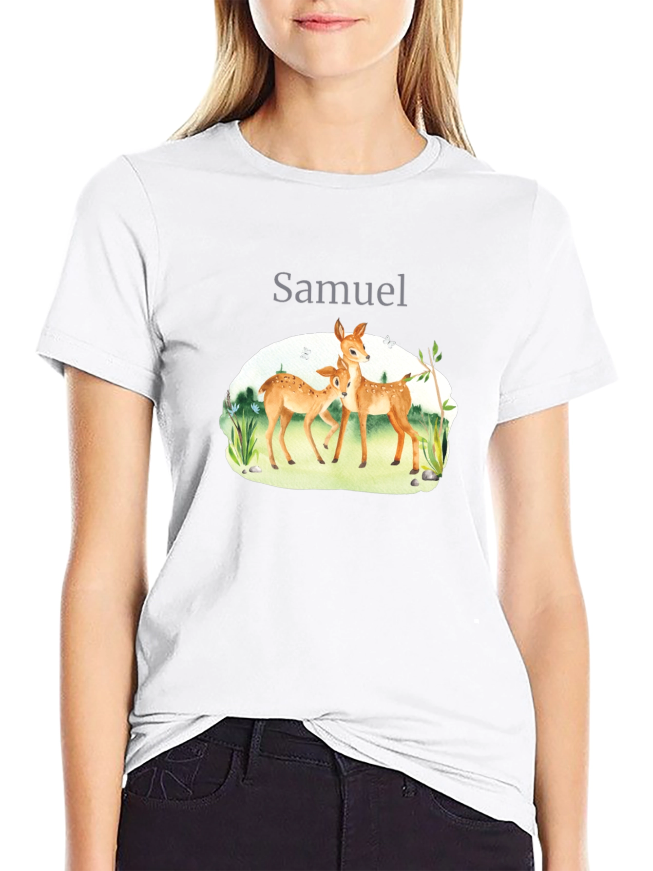 Samuel Deer Graphic T-Shirt