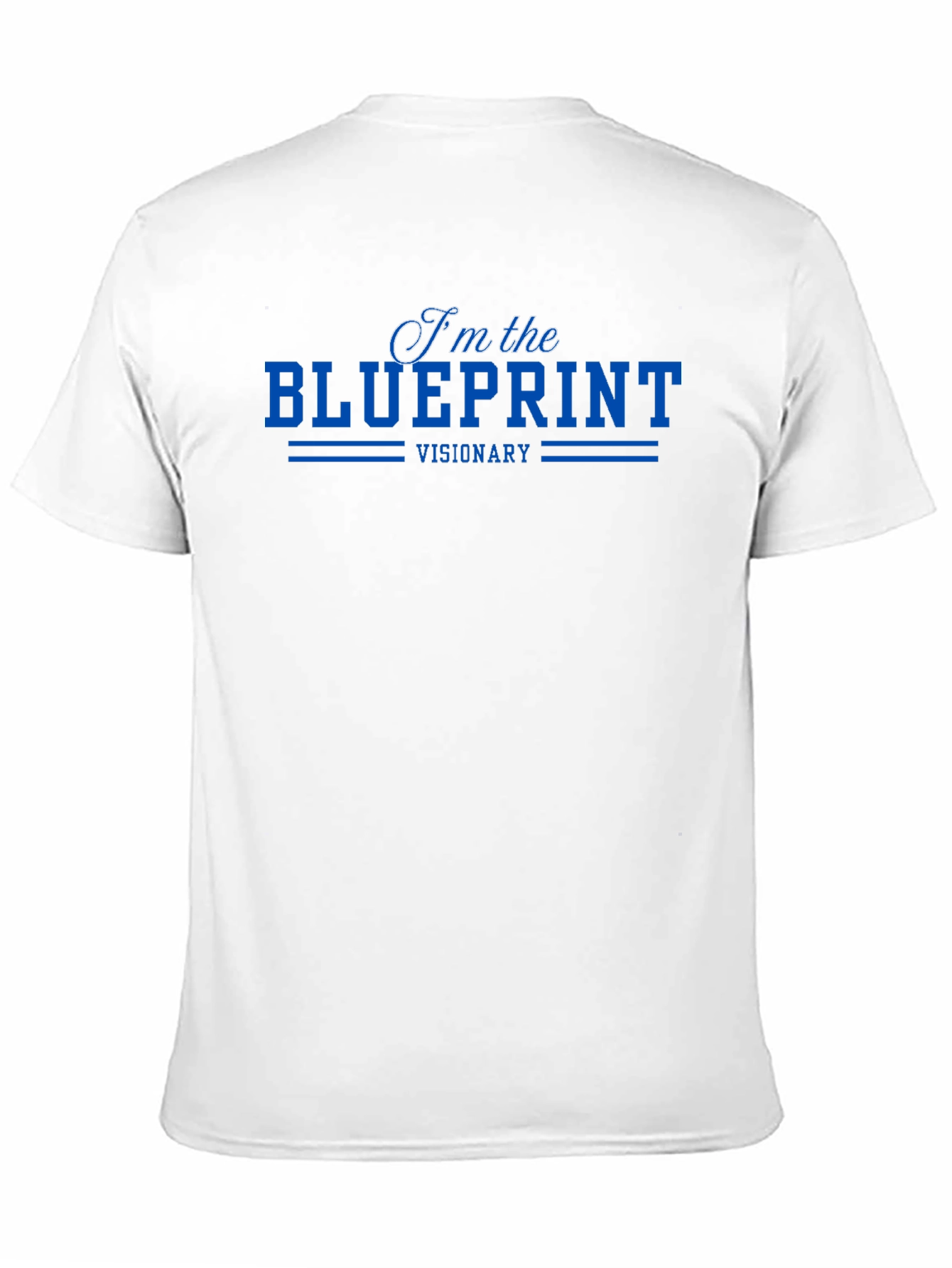 Im the Blueprint Visionary Black T-Shirt