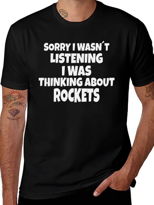 Rocket Thinking Graphic T-Shirt