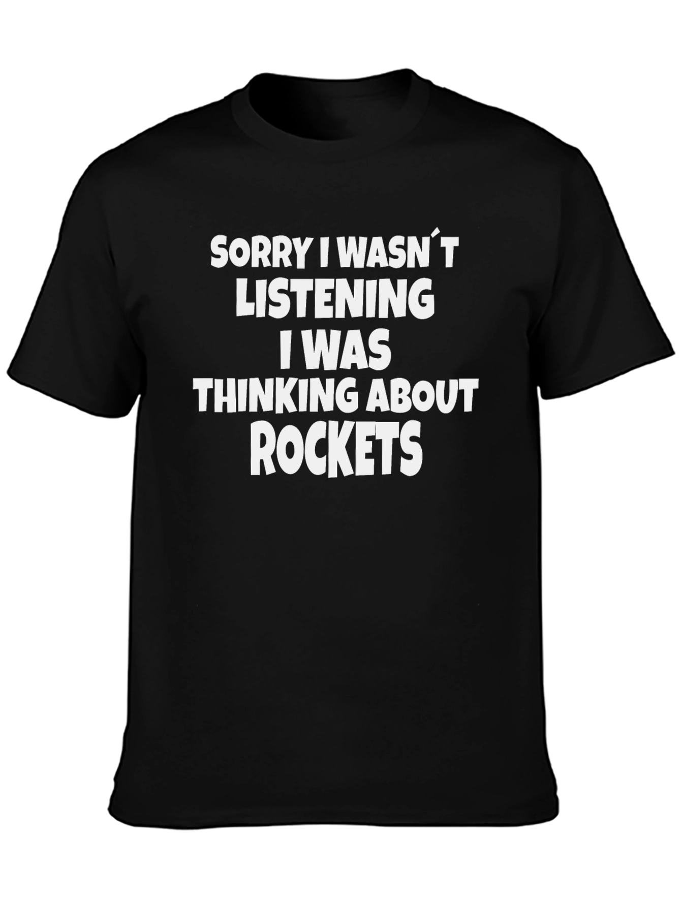 Rocket Thinking Graphic T-Shirt
