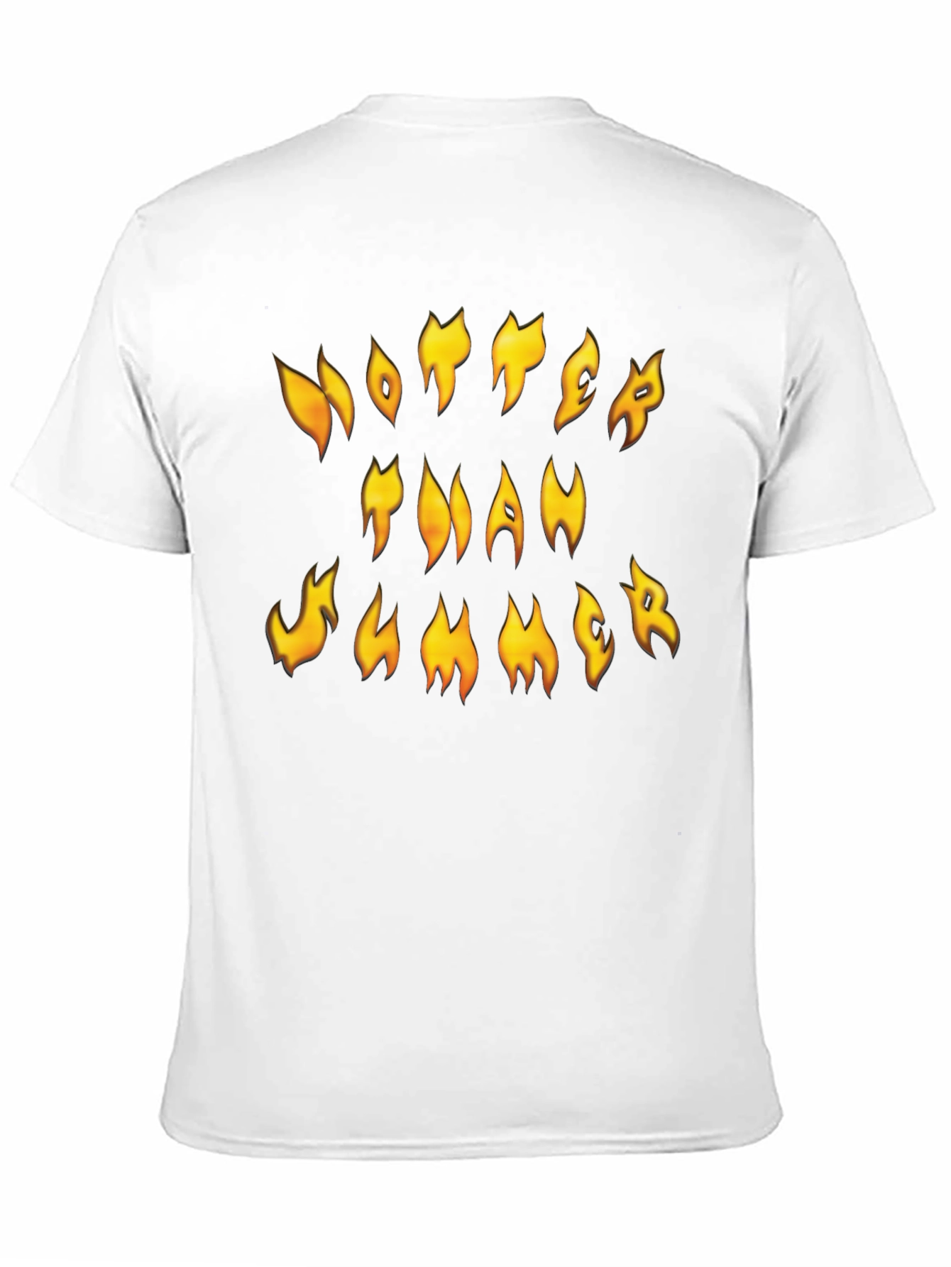 Hotter Than Summer Black Graphic Tee