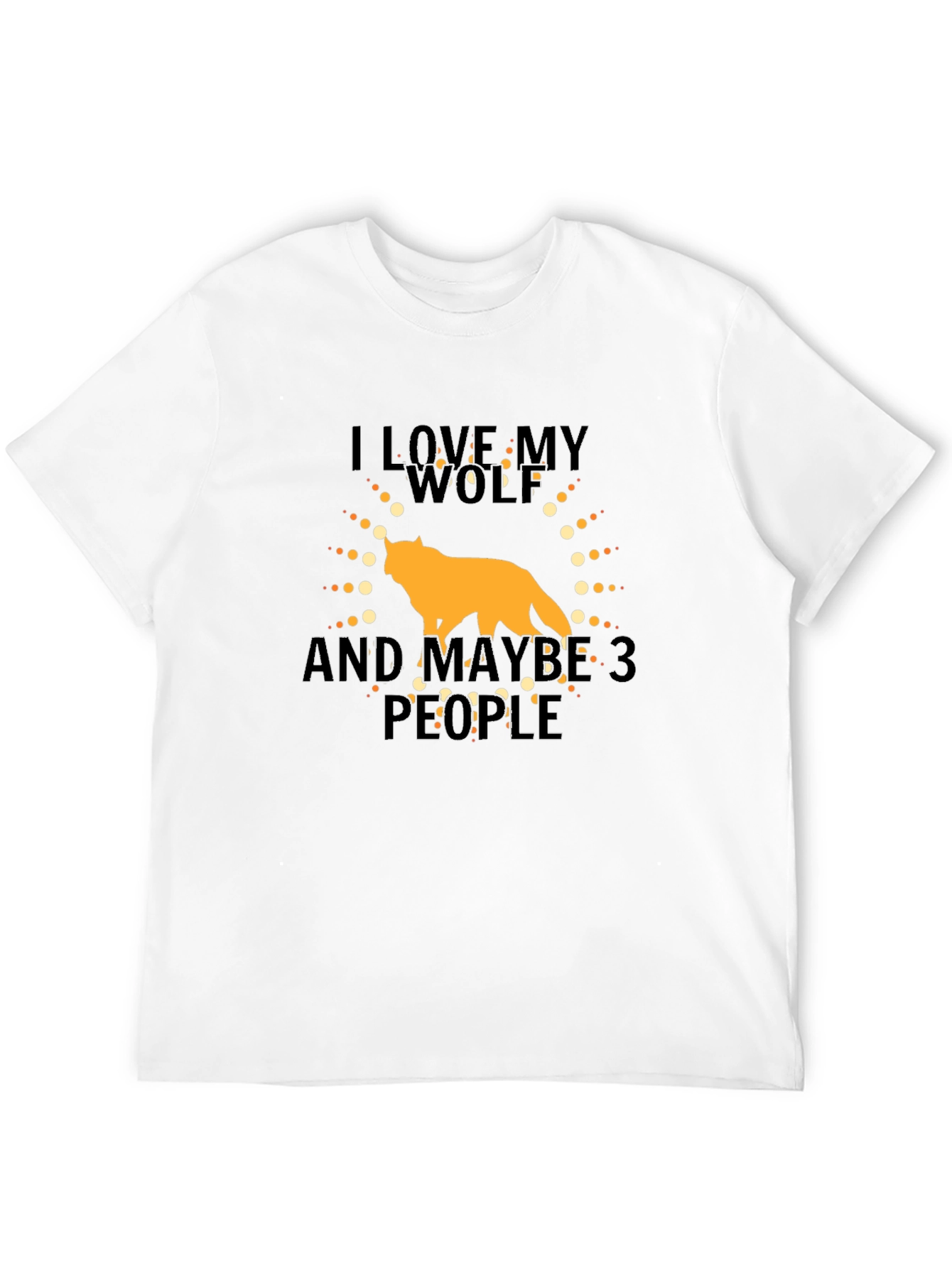 I Love My Wolf Graphic Tee