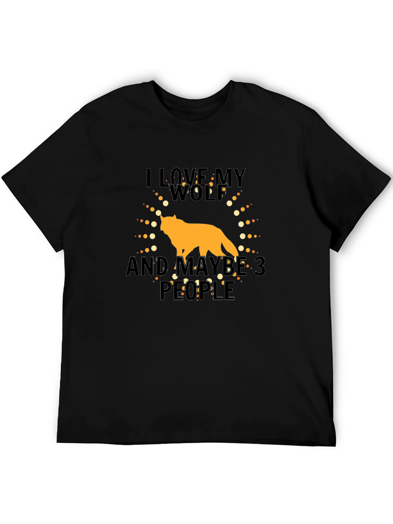 I Love My Wolf Graphic Tee