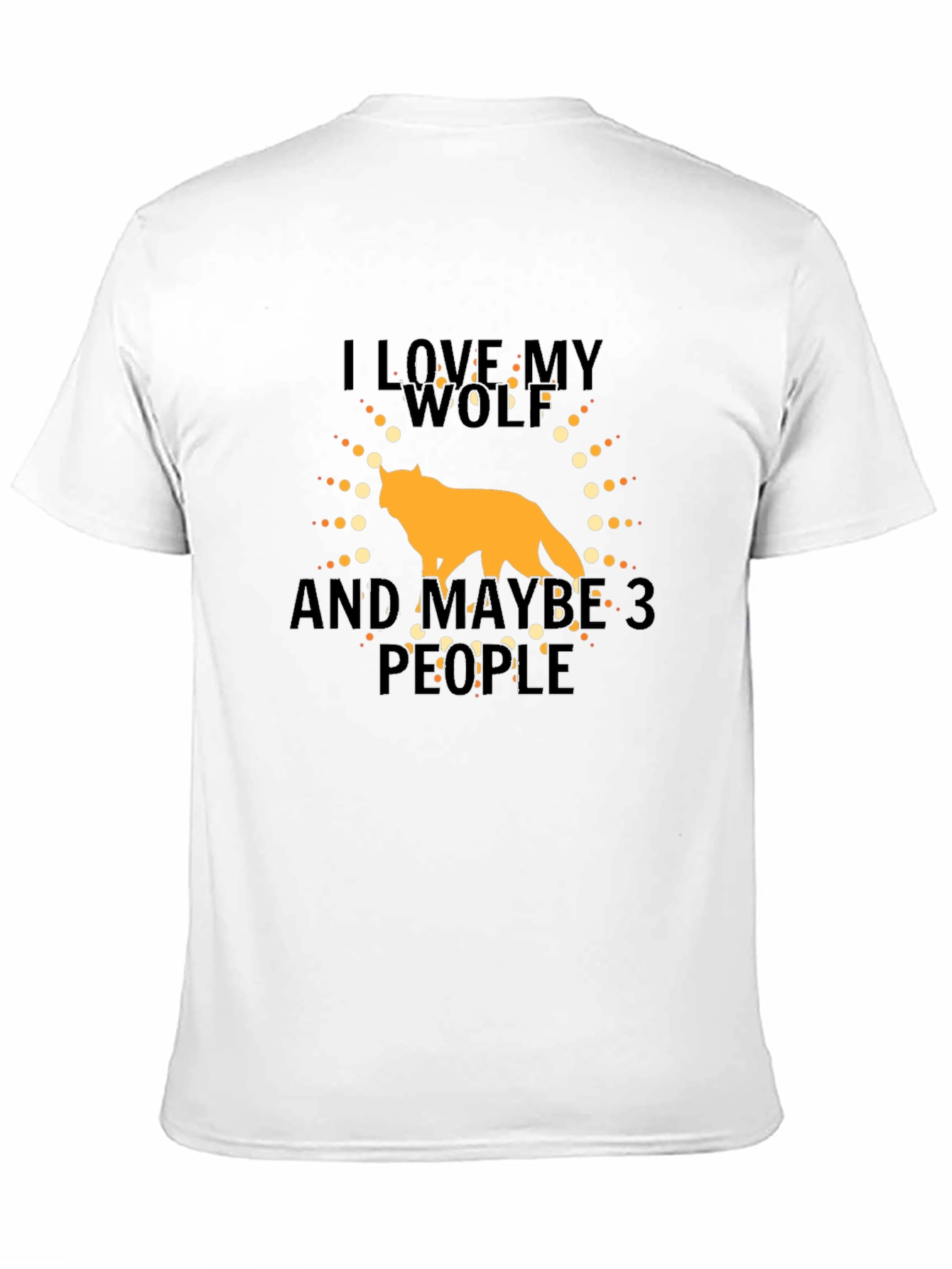 I Love My Wolf Graphic Tee