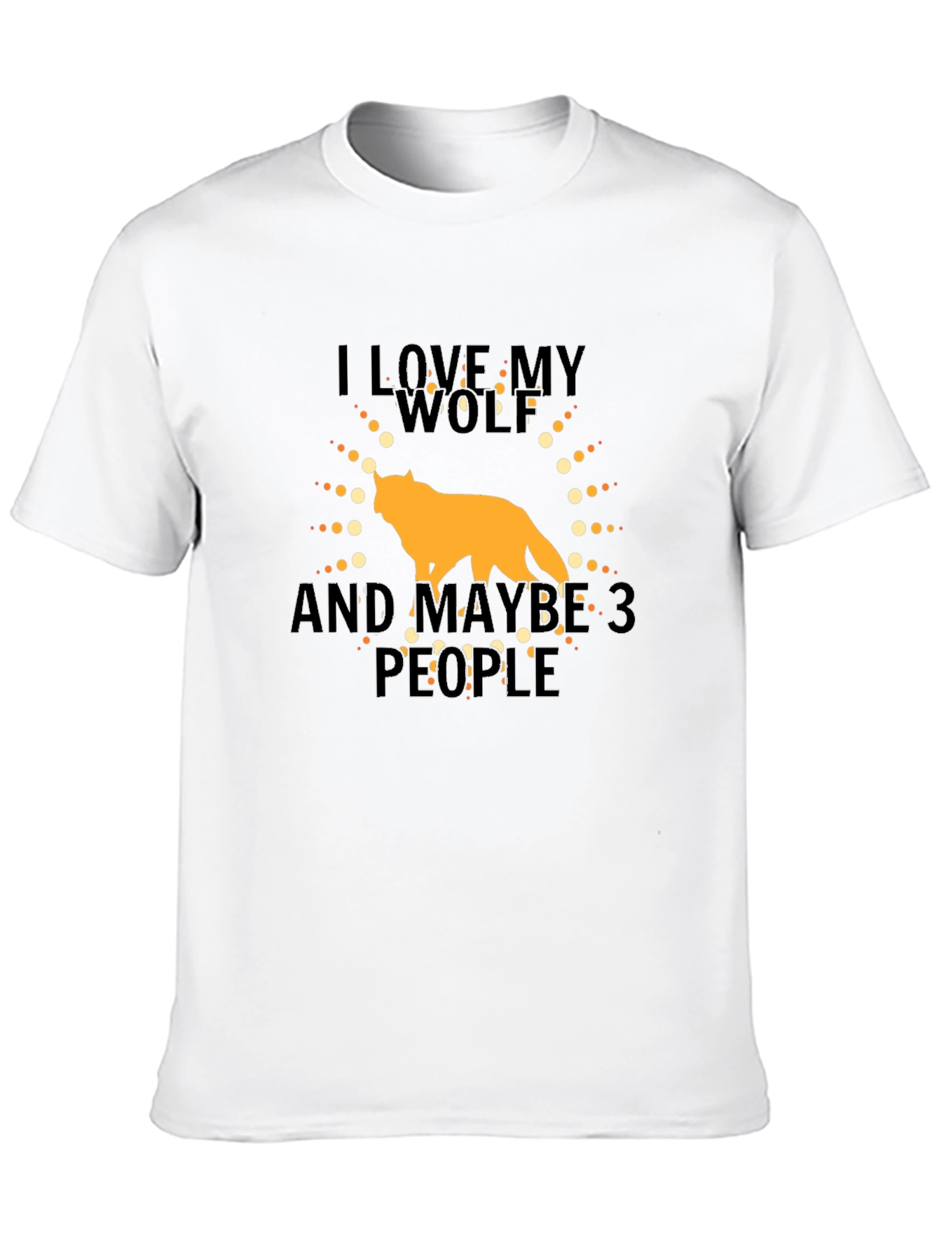 I Love My Wolf Graphic Tee
