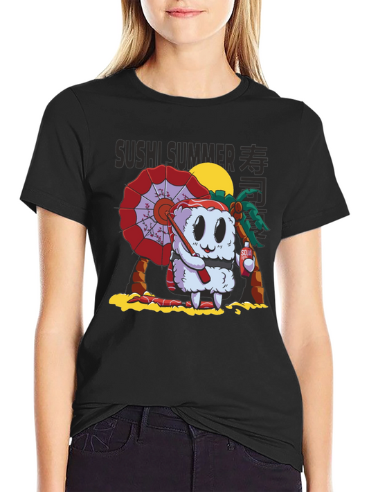 Sushi Summer Graphic T-Shirt