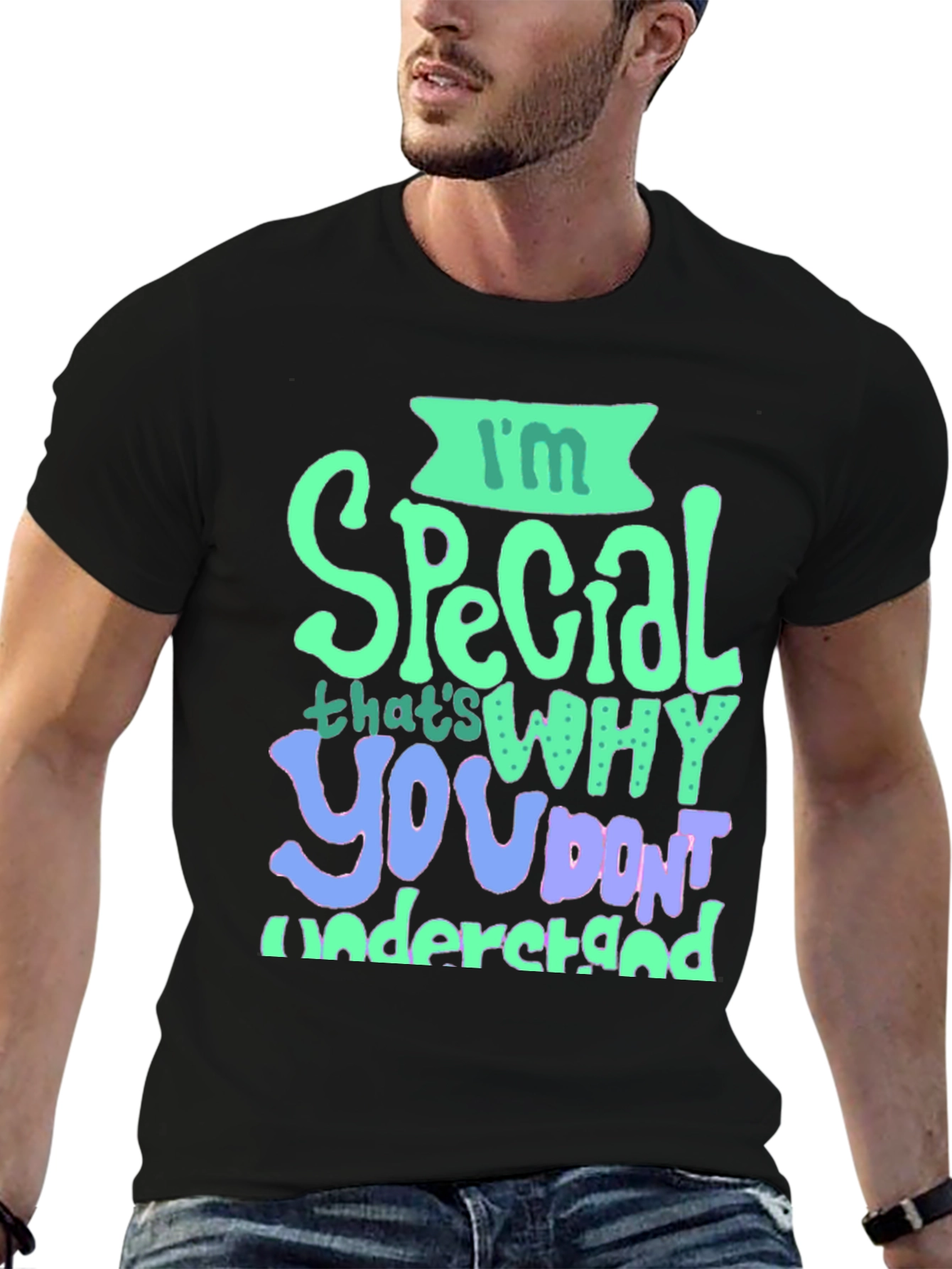 Im Special Graphic Tee - Novelty T-Shirt